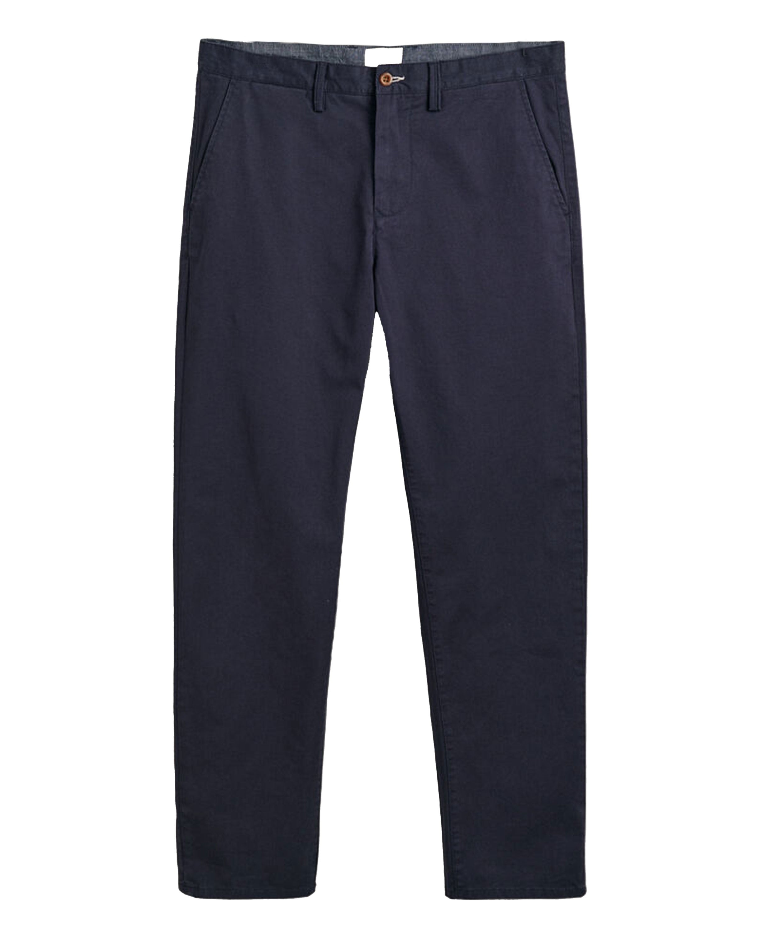 Regular Fit Twill Chinos - Marine