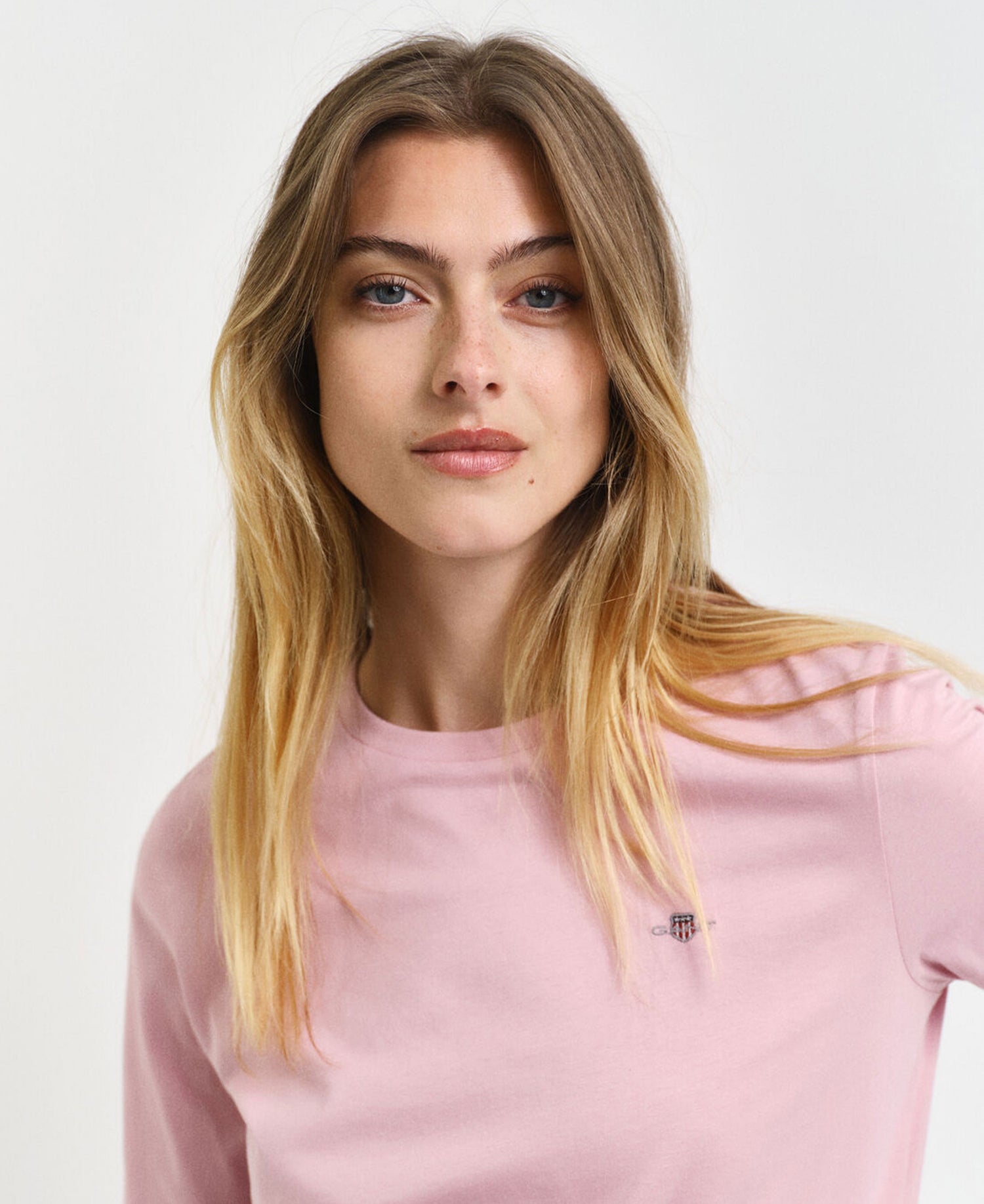 Regular Fit Shield T-Shirt - Dusty Pink