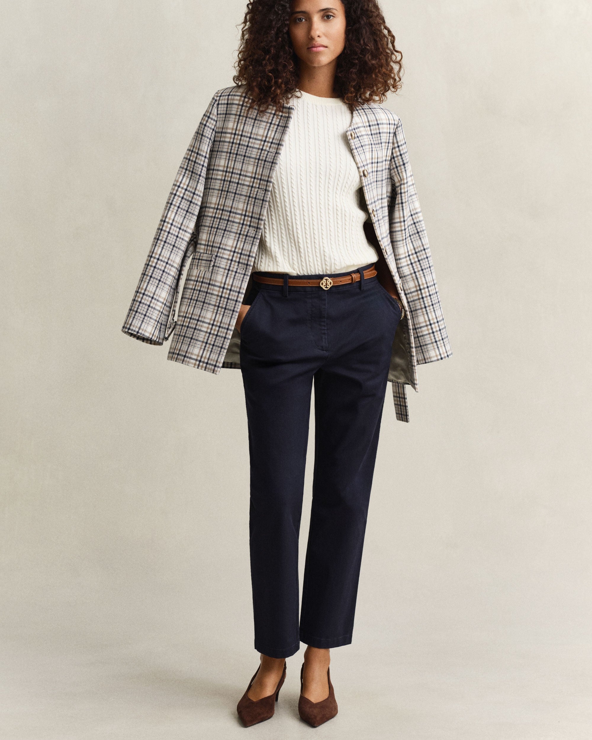 Slim Chinos - Evening Blue