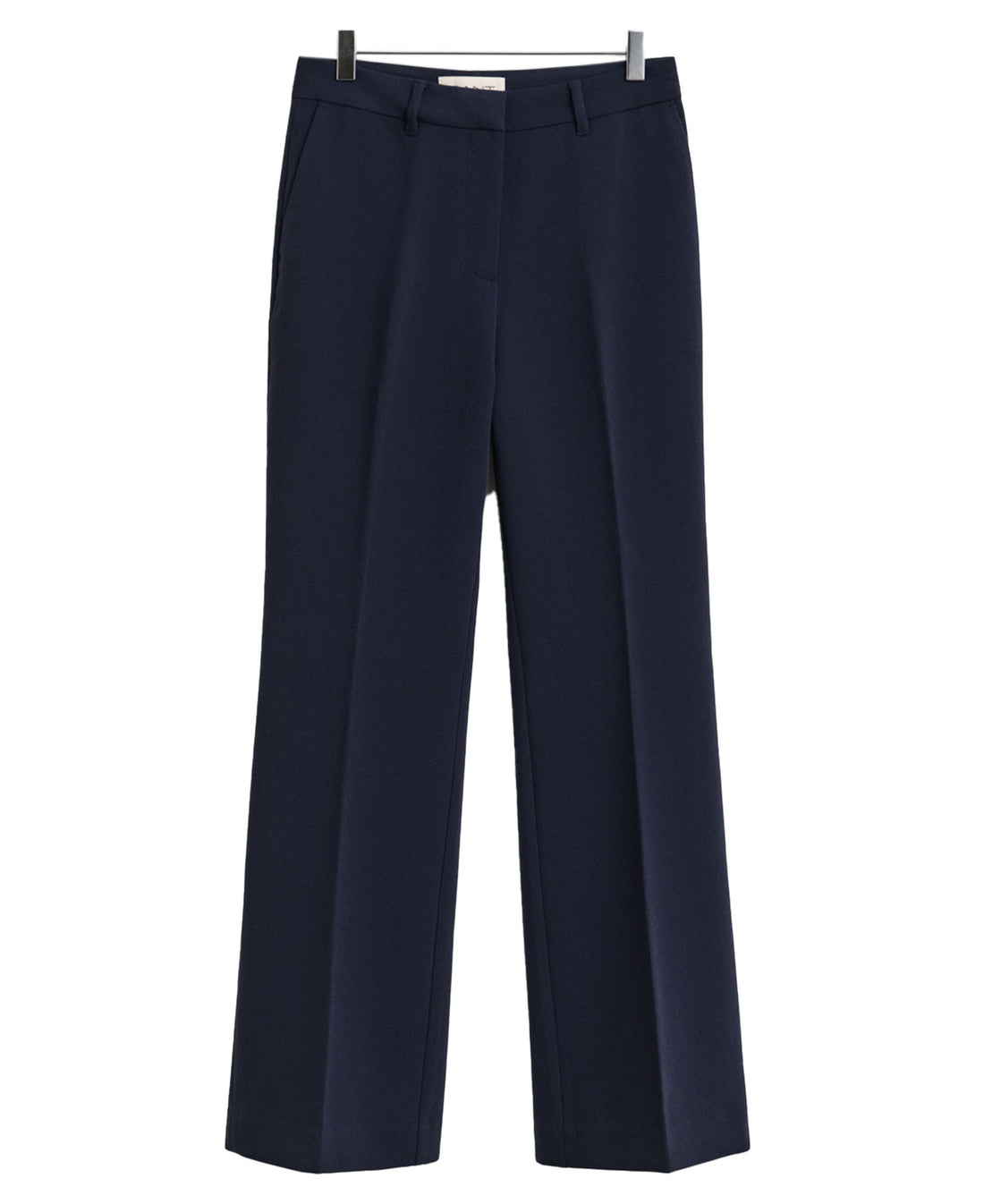 Slim Fit Flare Slacks - Evening Blue