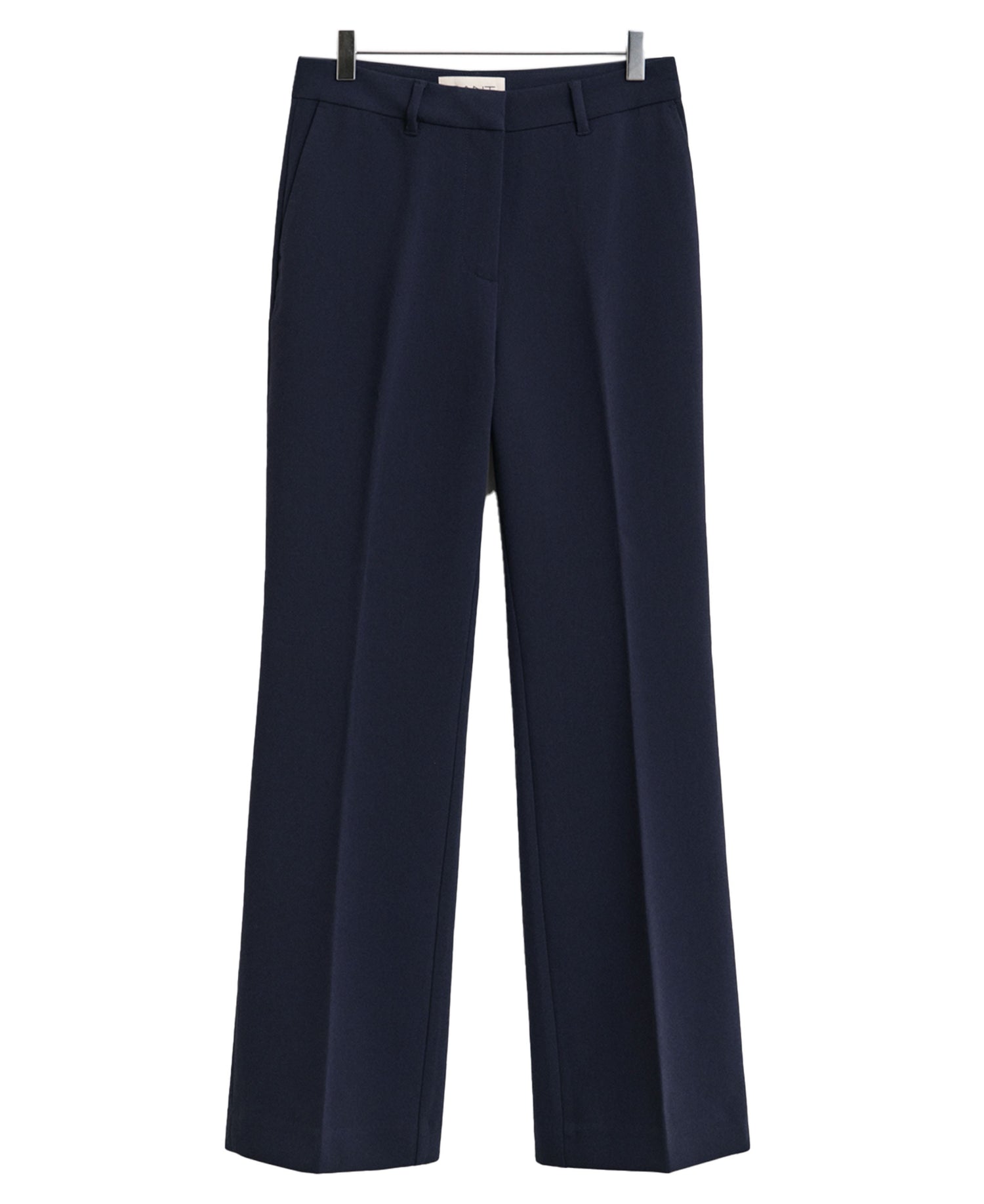 Slim Fit Flare Slacks - Evening Blue