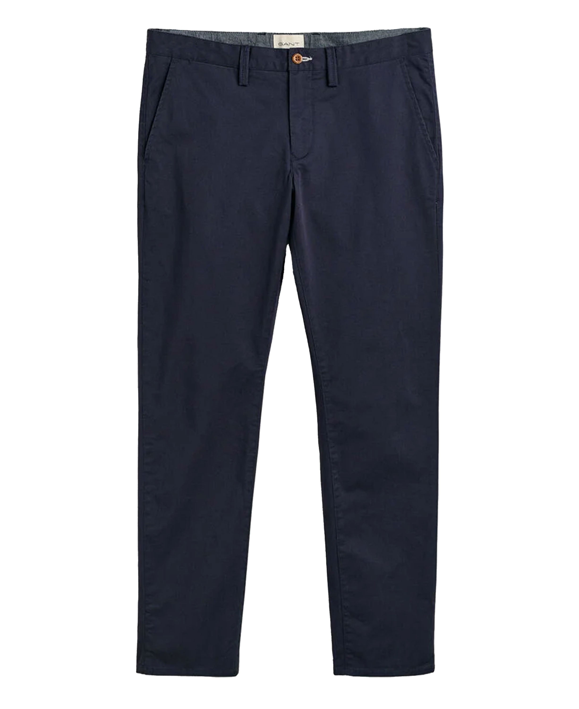 Slim Twill Chinos - Marine