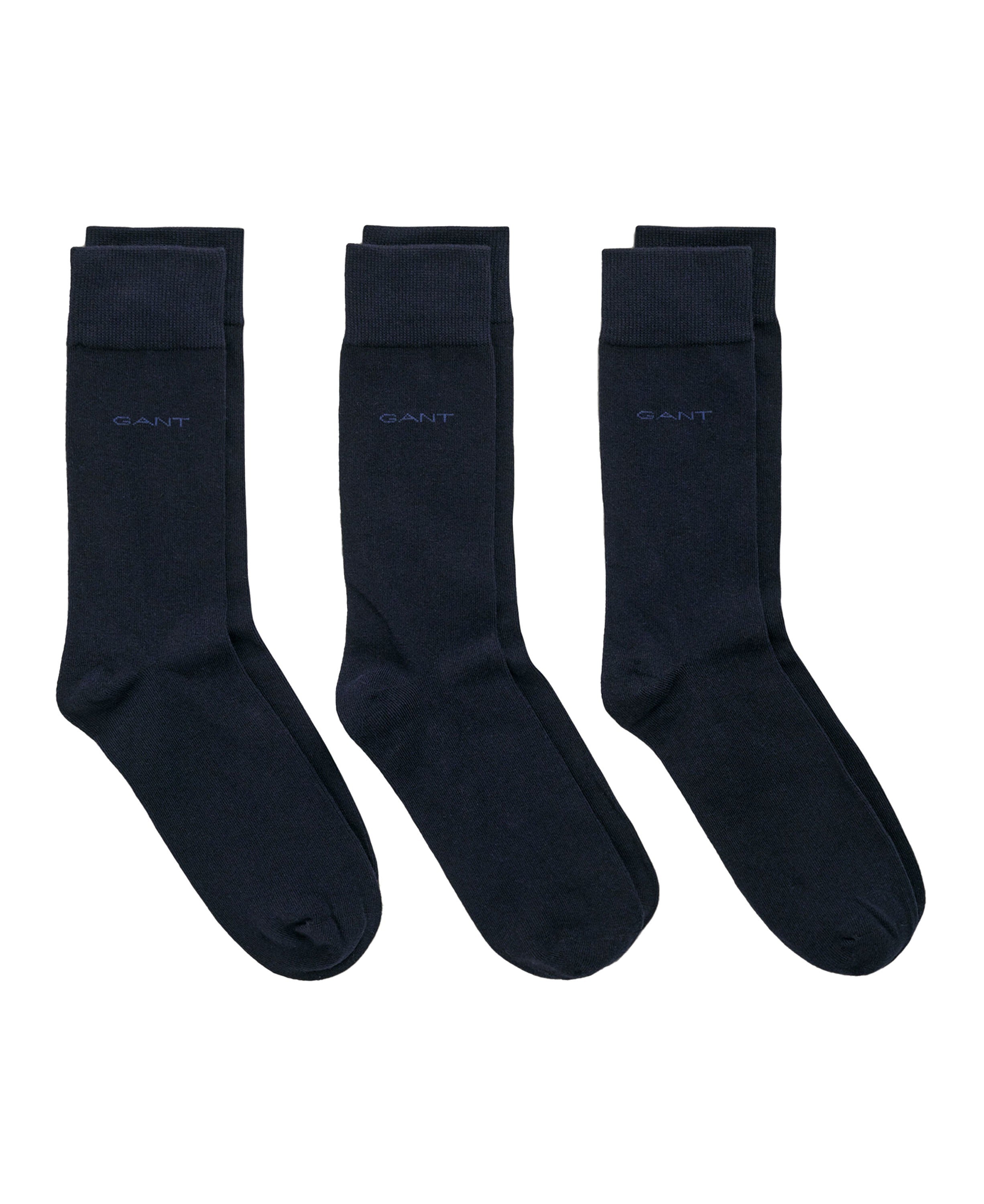 Soft Cotton Socks 3-Pack - Marine