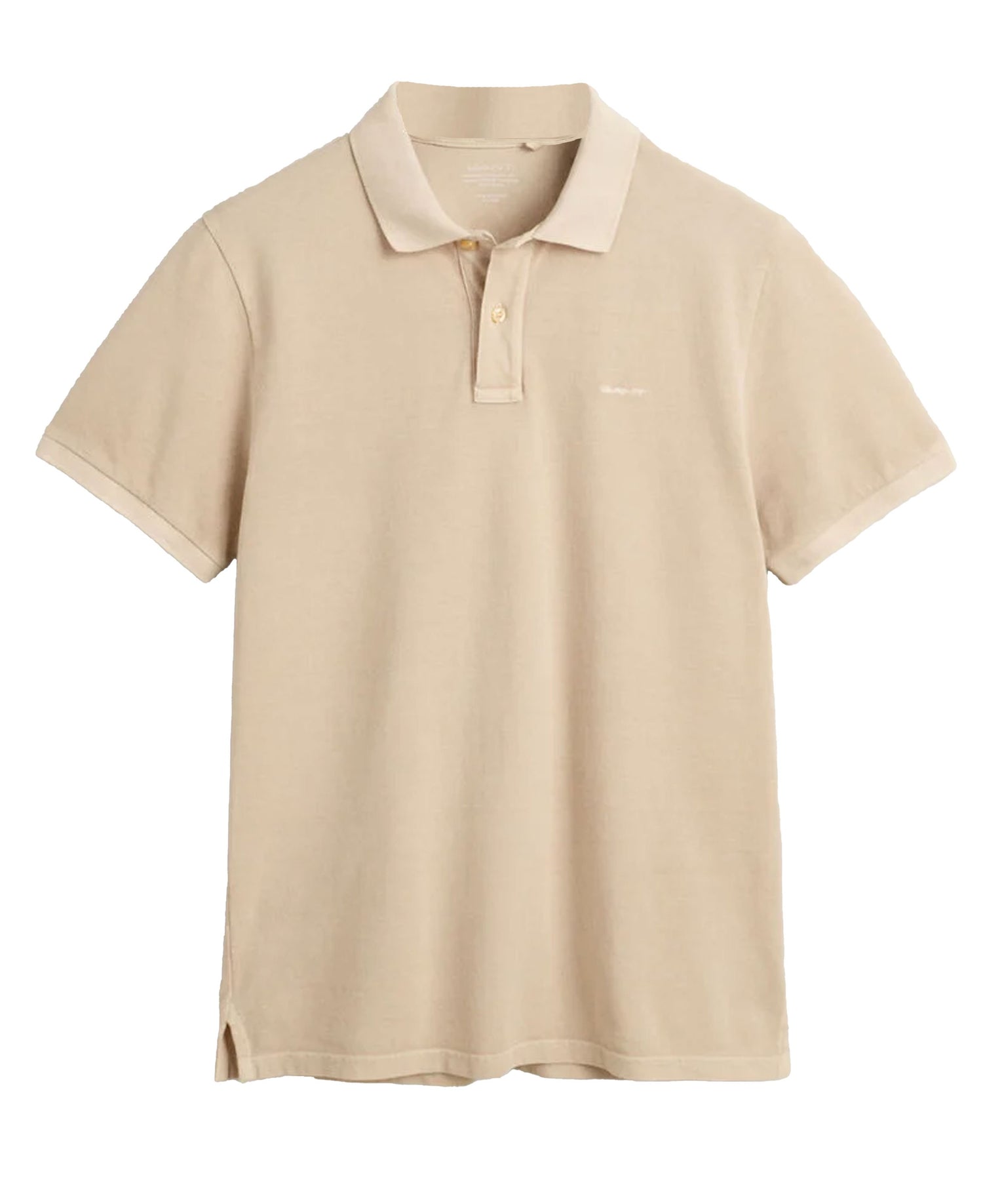 Sunfaded Piqué Polo Shirt - Silky Beige
