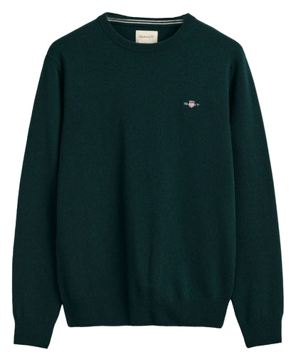 Superfine Lambswool Sweater - Tartan Green