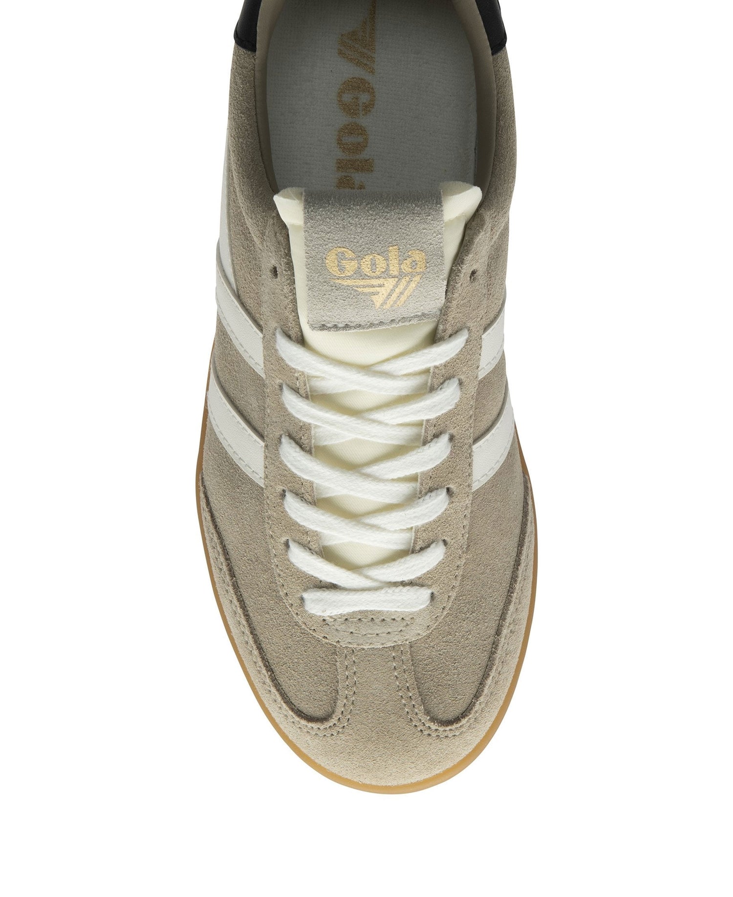 Cyclone Trainers - Bone/Off White/Black/Gum