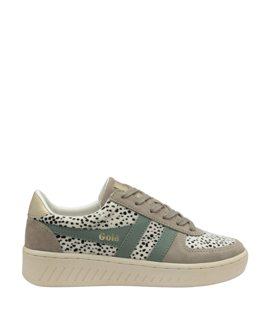 Grandslam Savanna Trainer - Cheetah/Feather Grey/Green Mist