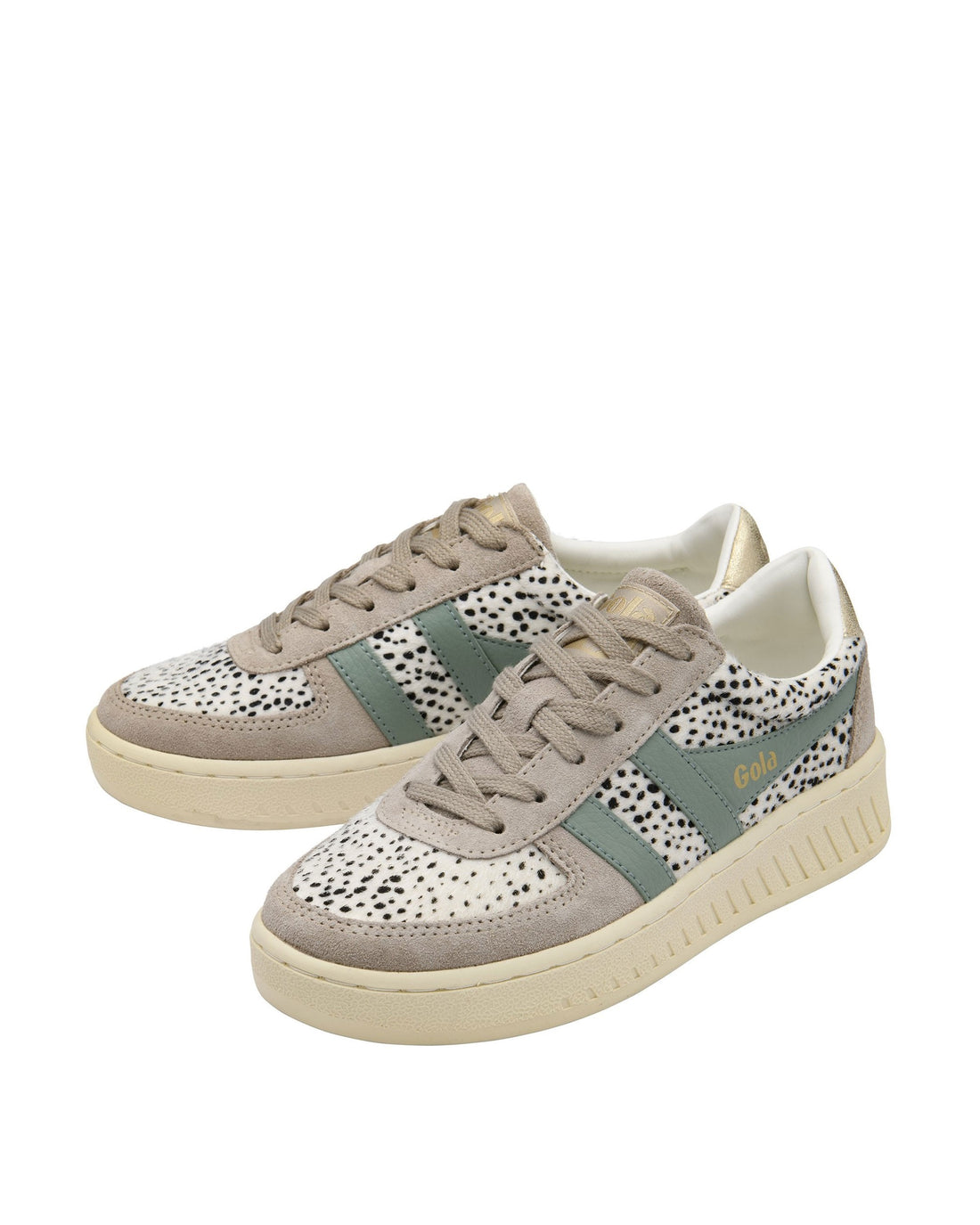 Grandslam Savanna Trainer - Cheetah/Feather Grey/Green Mist