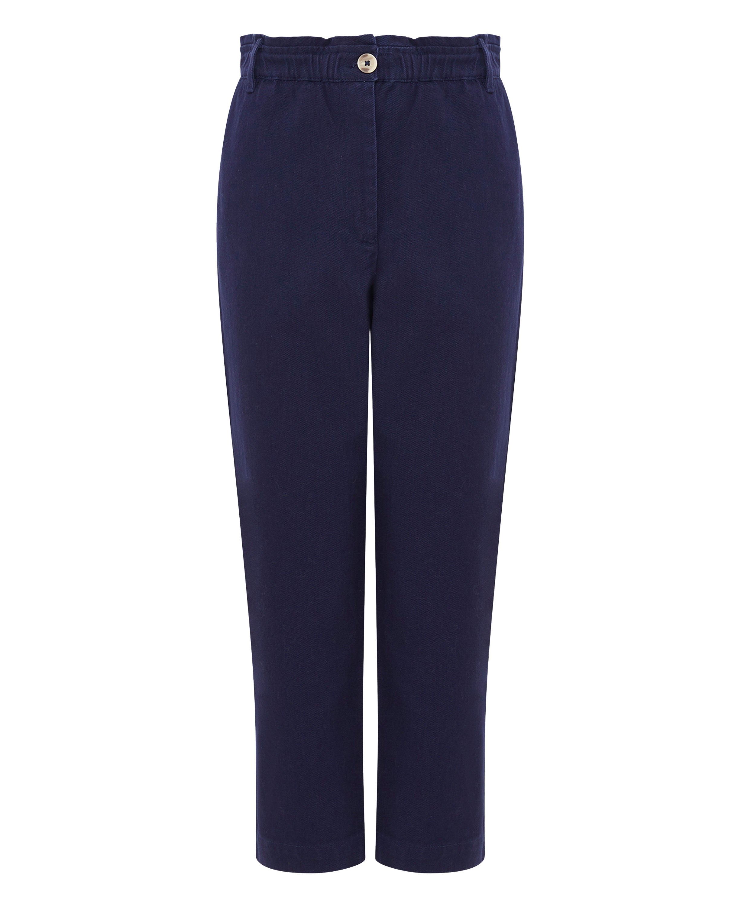 Day Cotton Trousers - Summer Navy