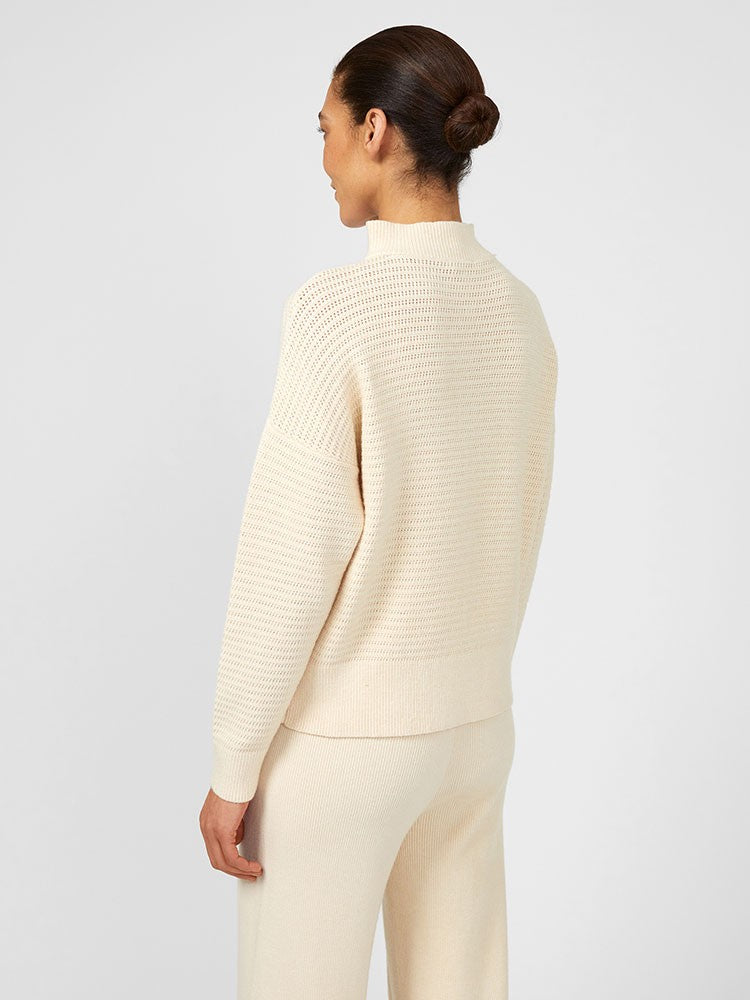 Winter Comfort Knit Jumper - Oyster