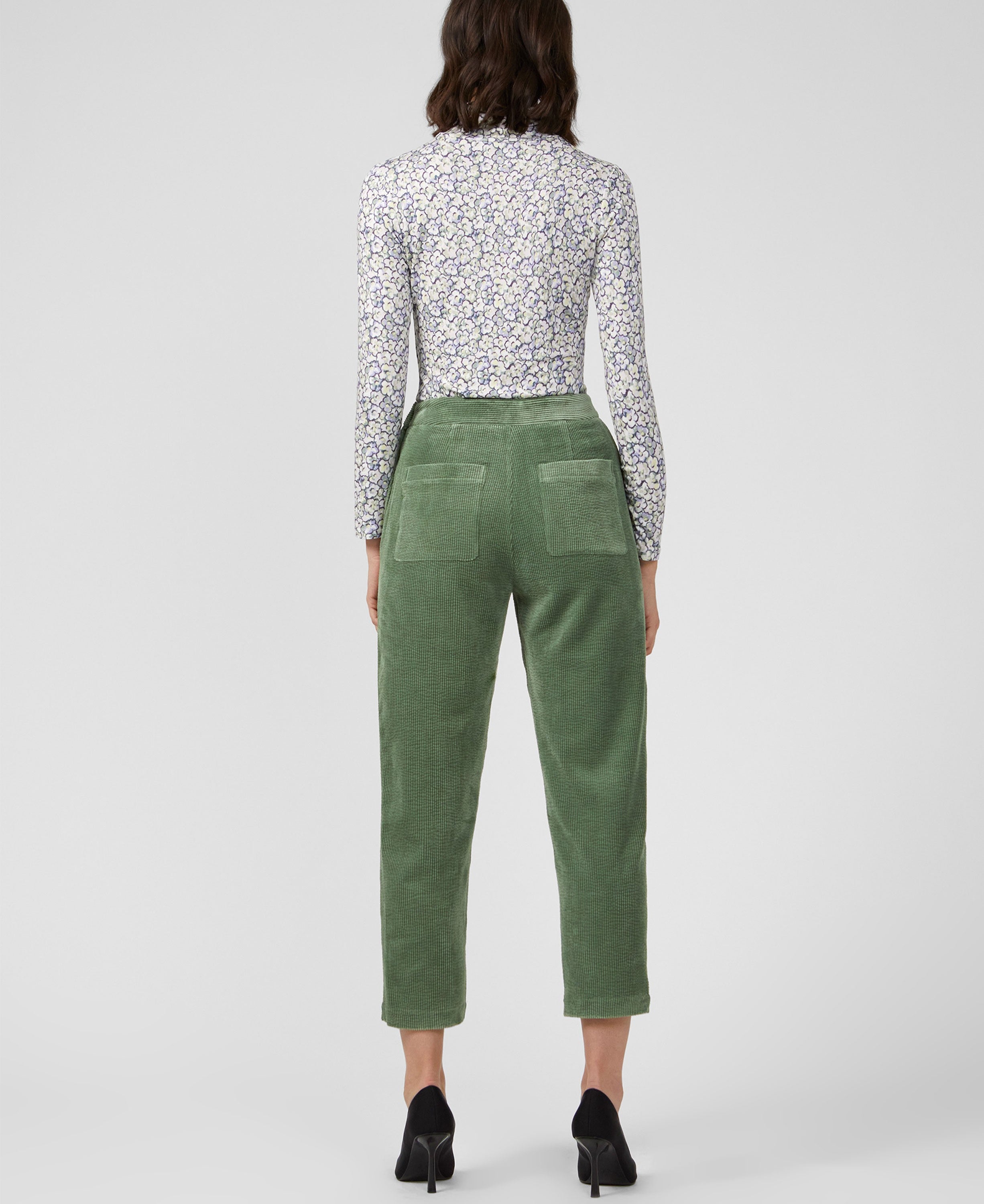 Winter Cord Trousers - Artichoke