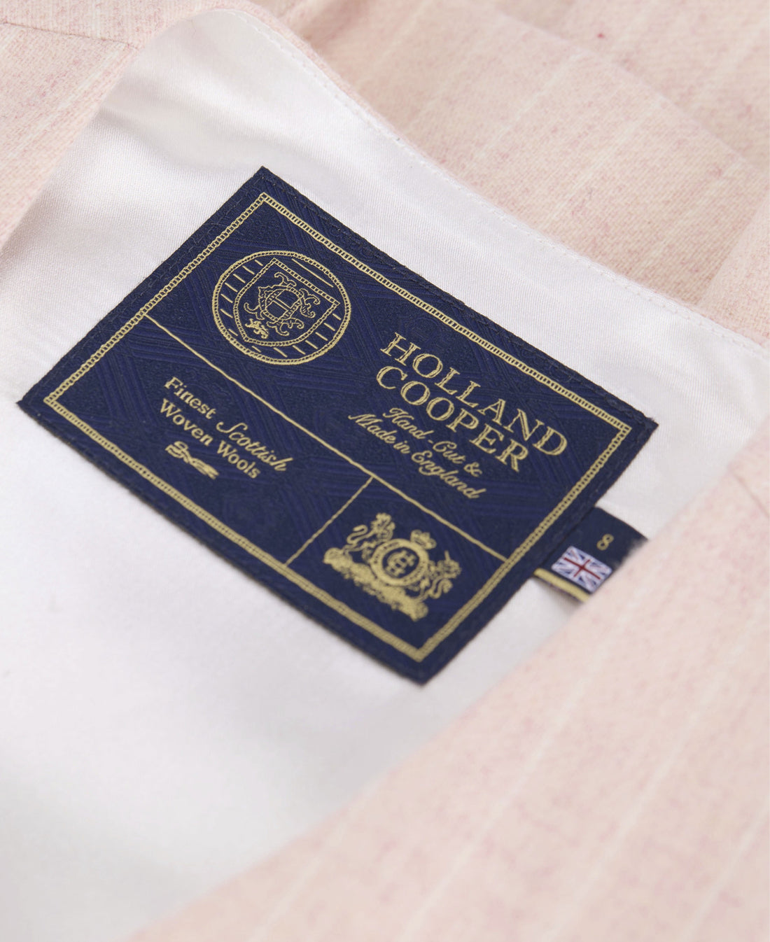 Hampton Waistcoat - Pink Chalk Pinstripe