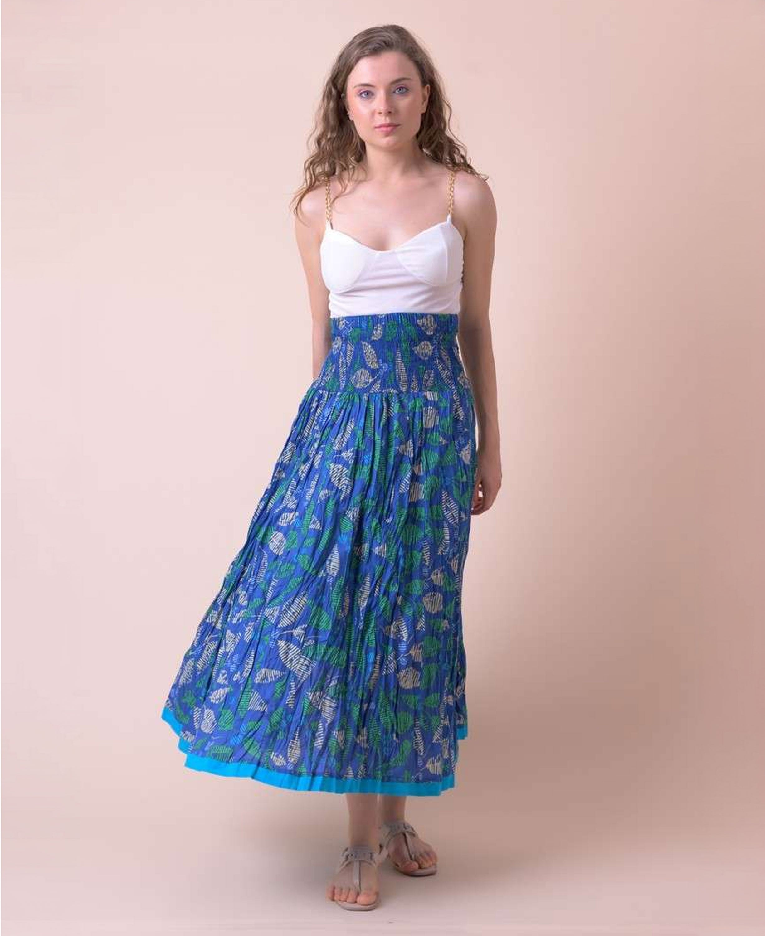 Arista Skirt - Salt Navy