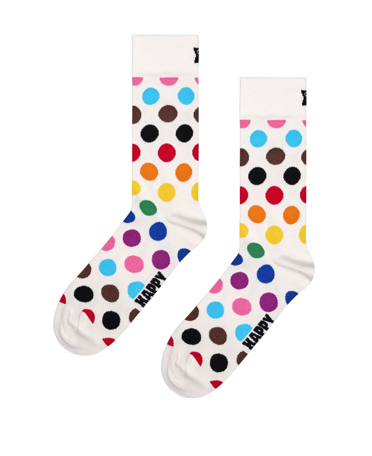 Pride Dots Socks - White