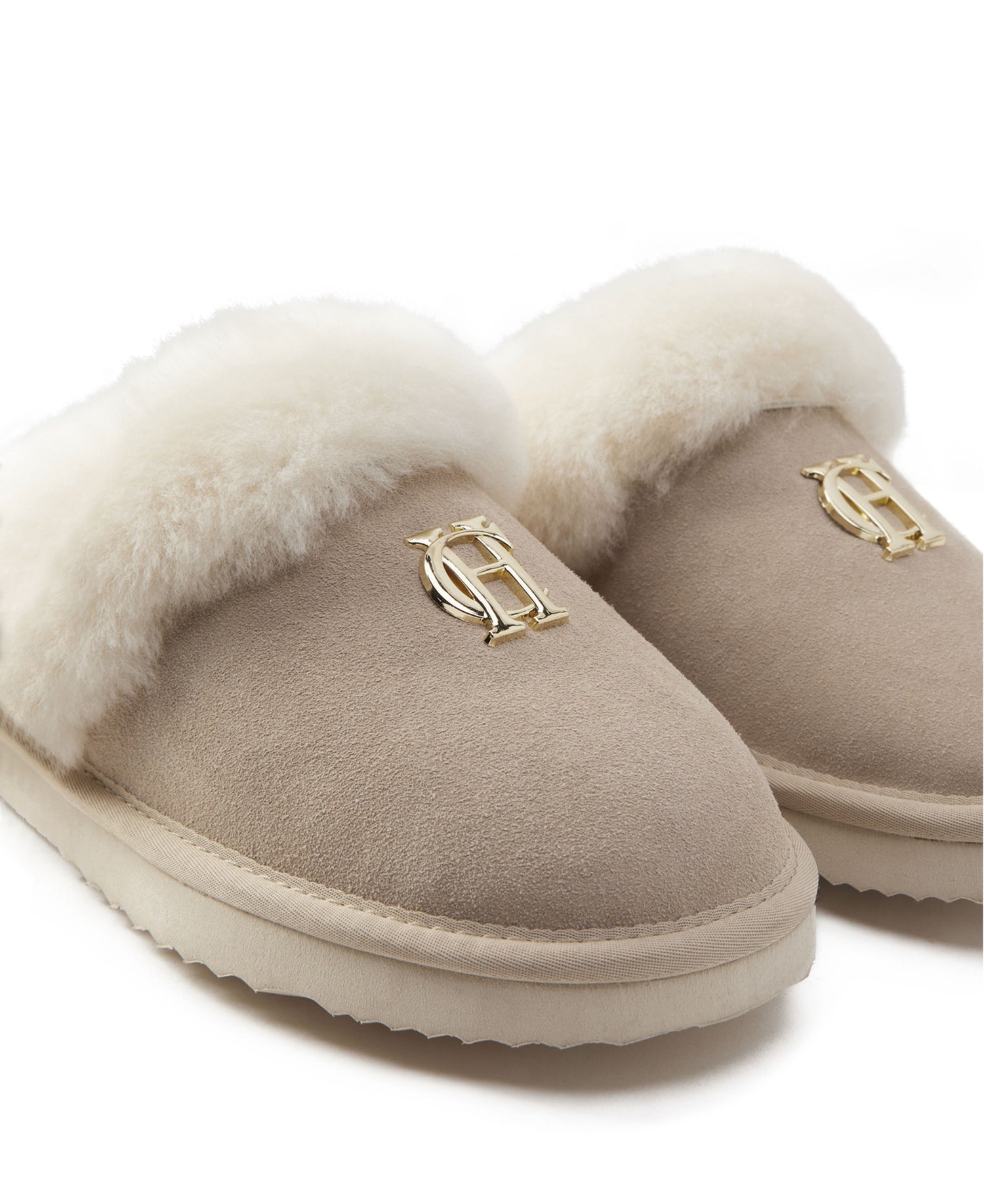 HC Shearling Slippers - Oyster