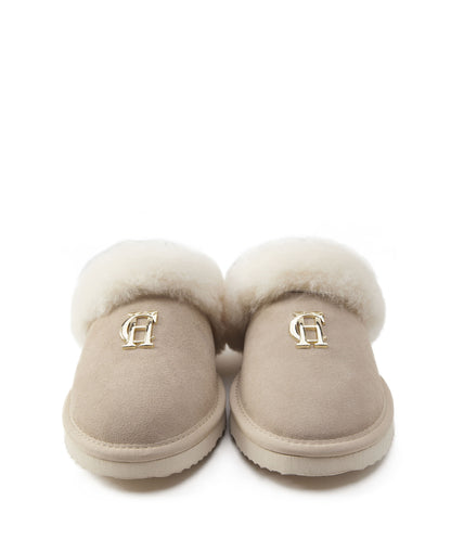 HC Shearling Slippers - Oyster