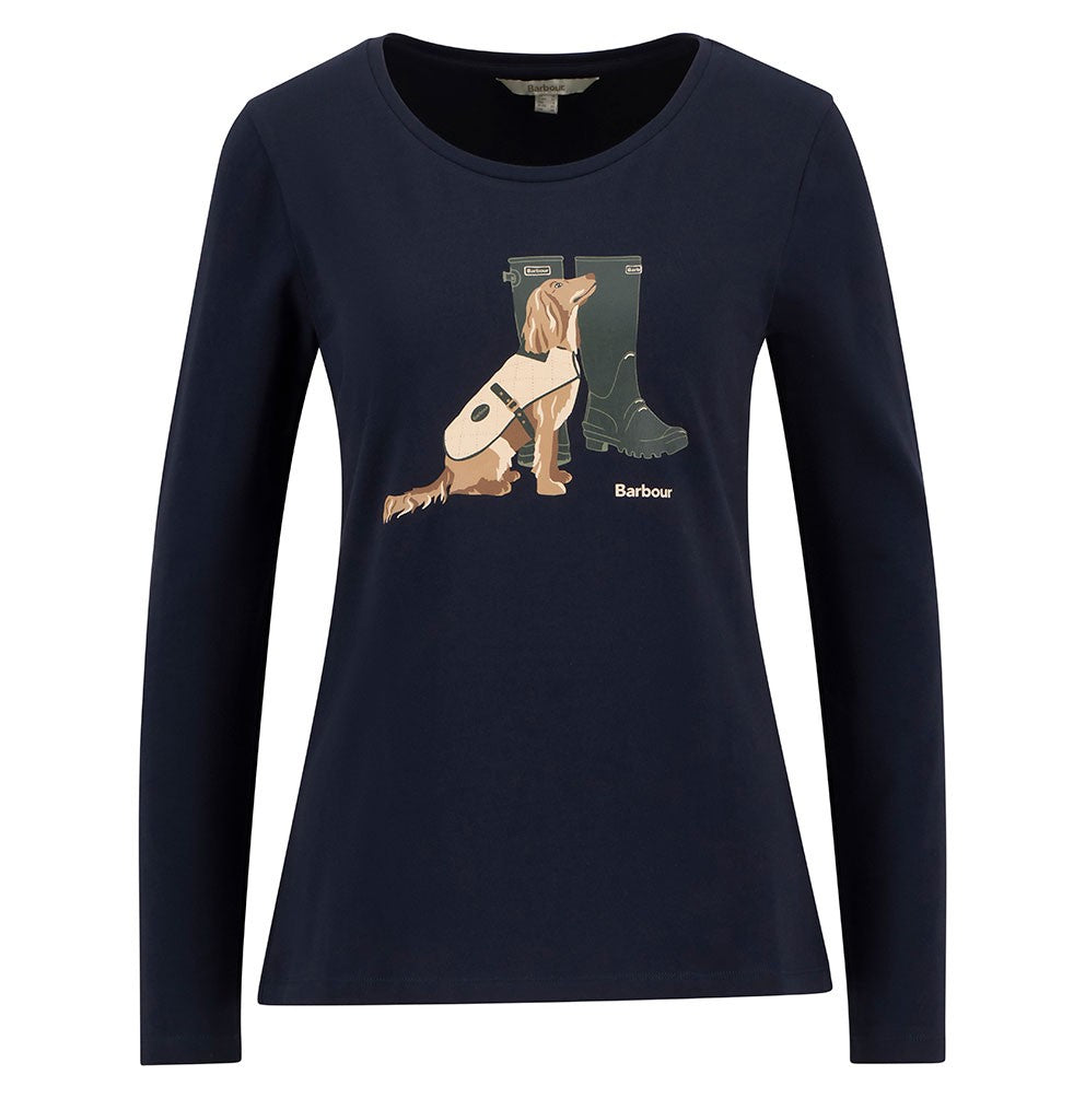 Hedley Long Sleeve T-Shirt - Navy