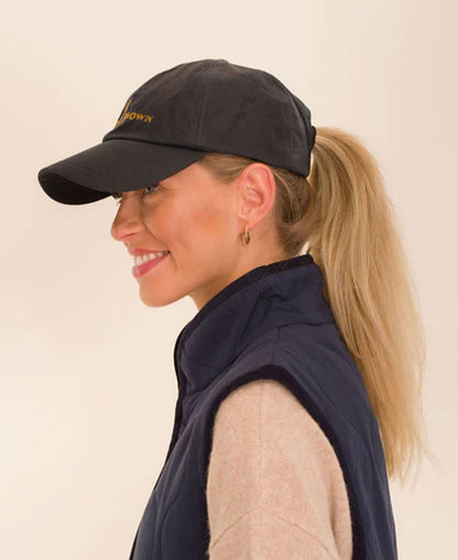 Wax Baseball Cap - Navy