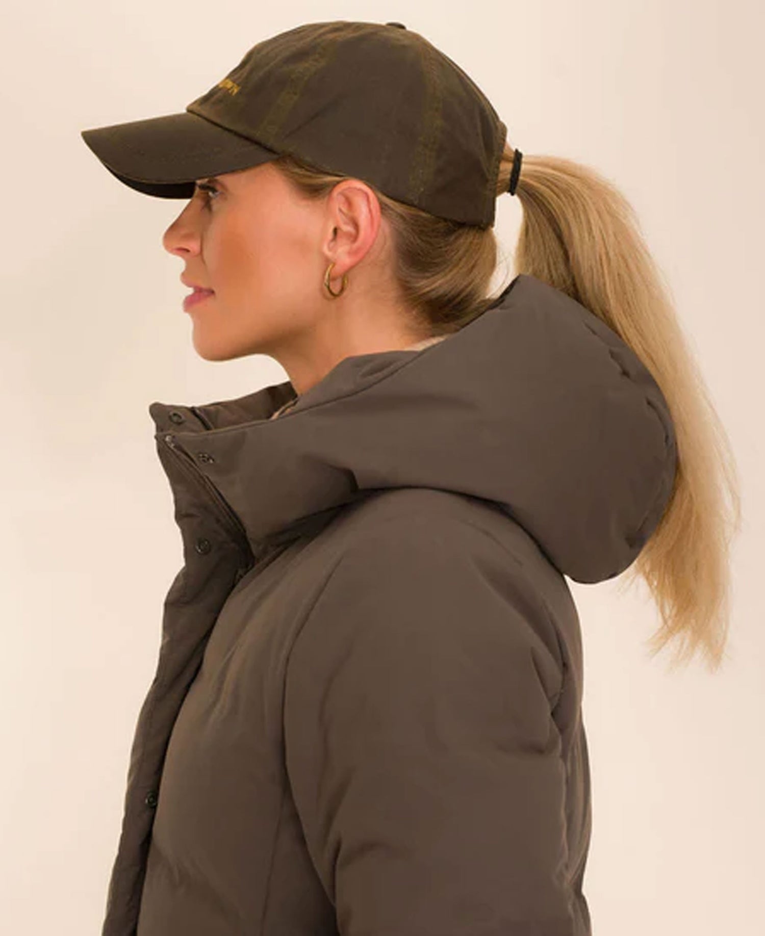 Wax Baseball Cap - Olive Green