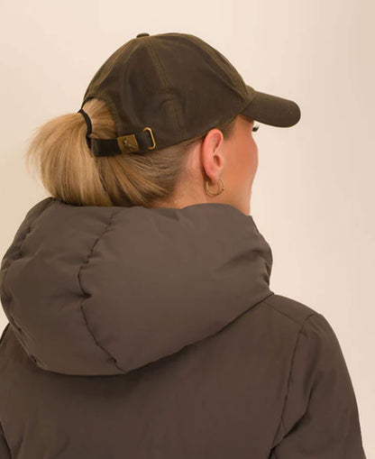 Wax Baseball Cap - Olive Green