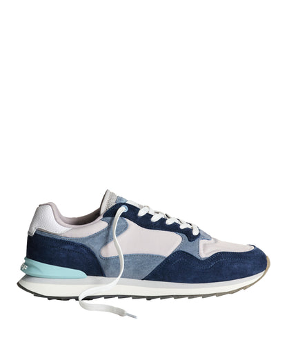 Alberobello City Trainers - Navy Blue/Beige