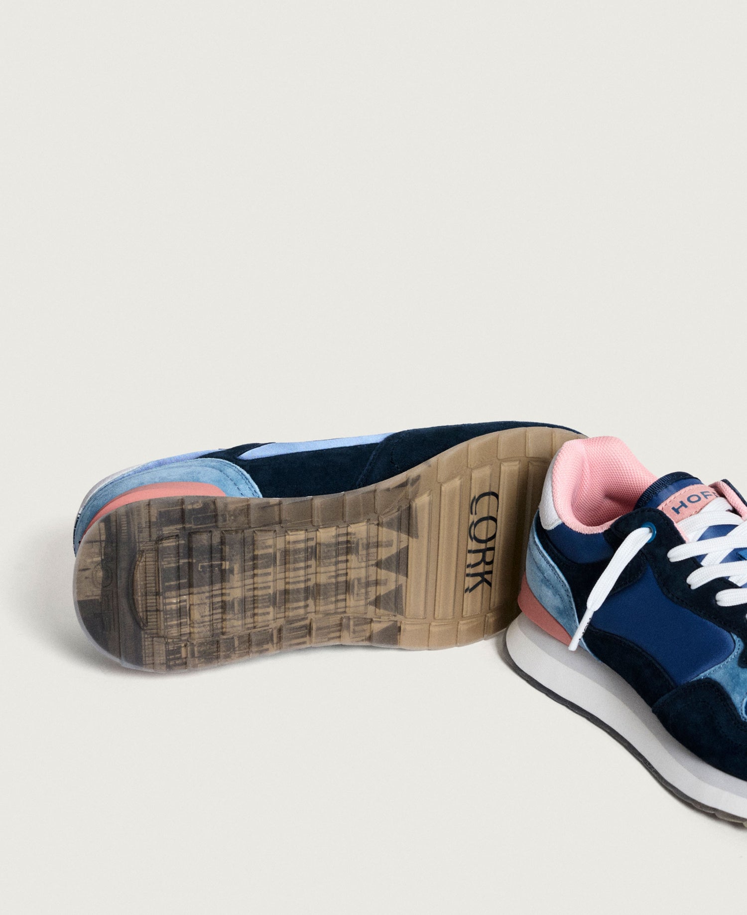 Cork City Trainers - Blue/Navy