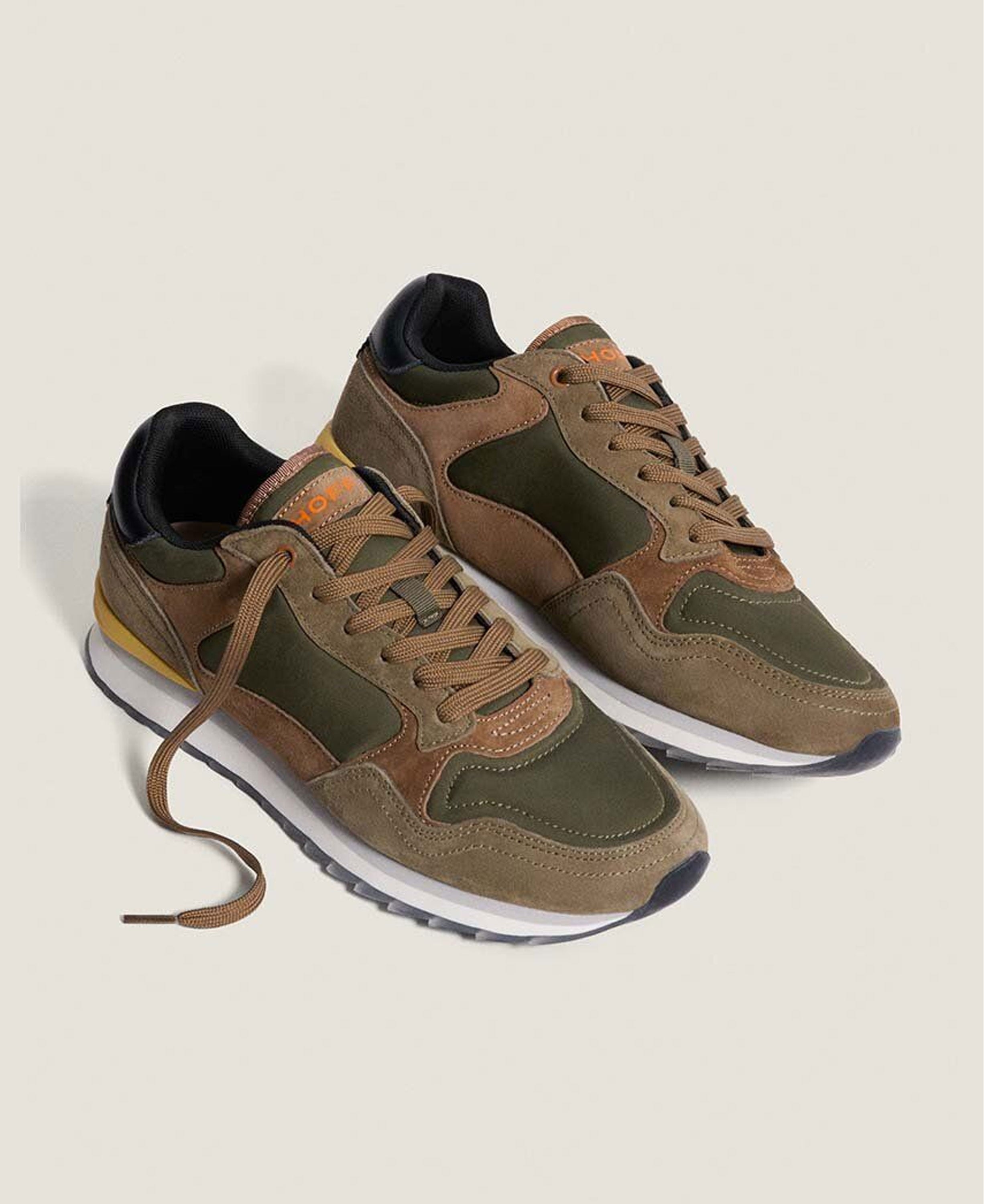 Marseille City Trainers - Khaki