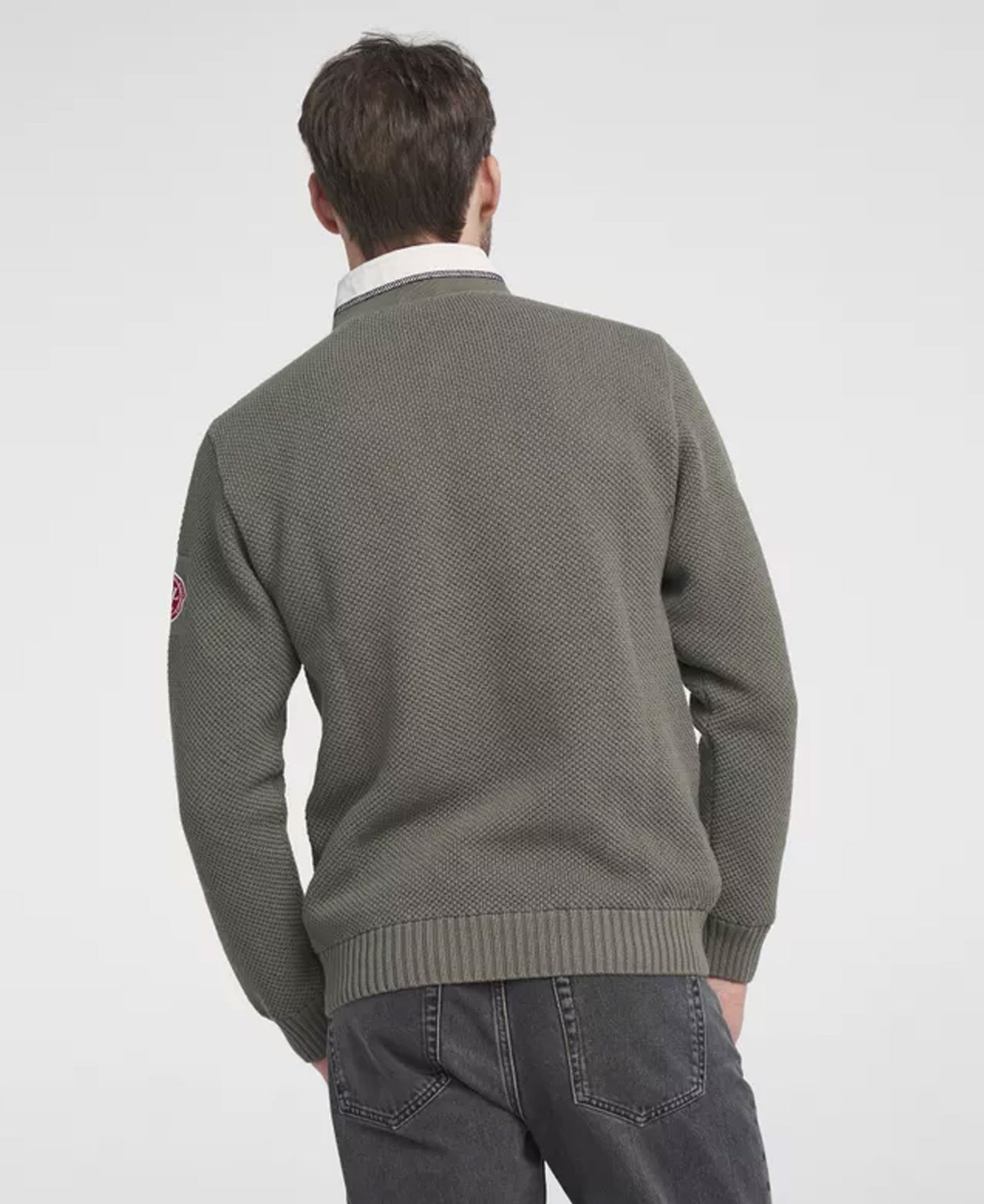Classic Windproof Sweater - Dusty Olive
