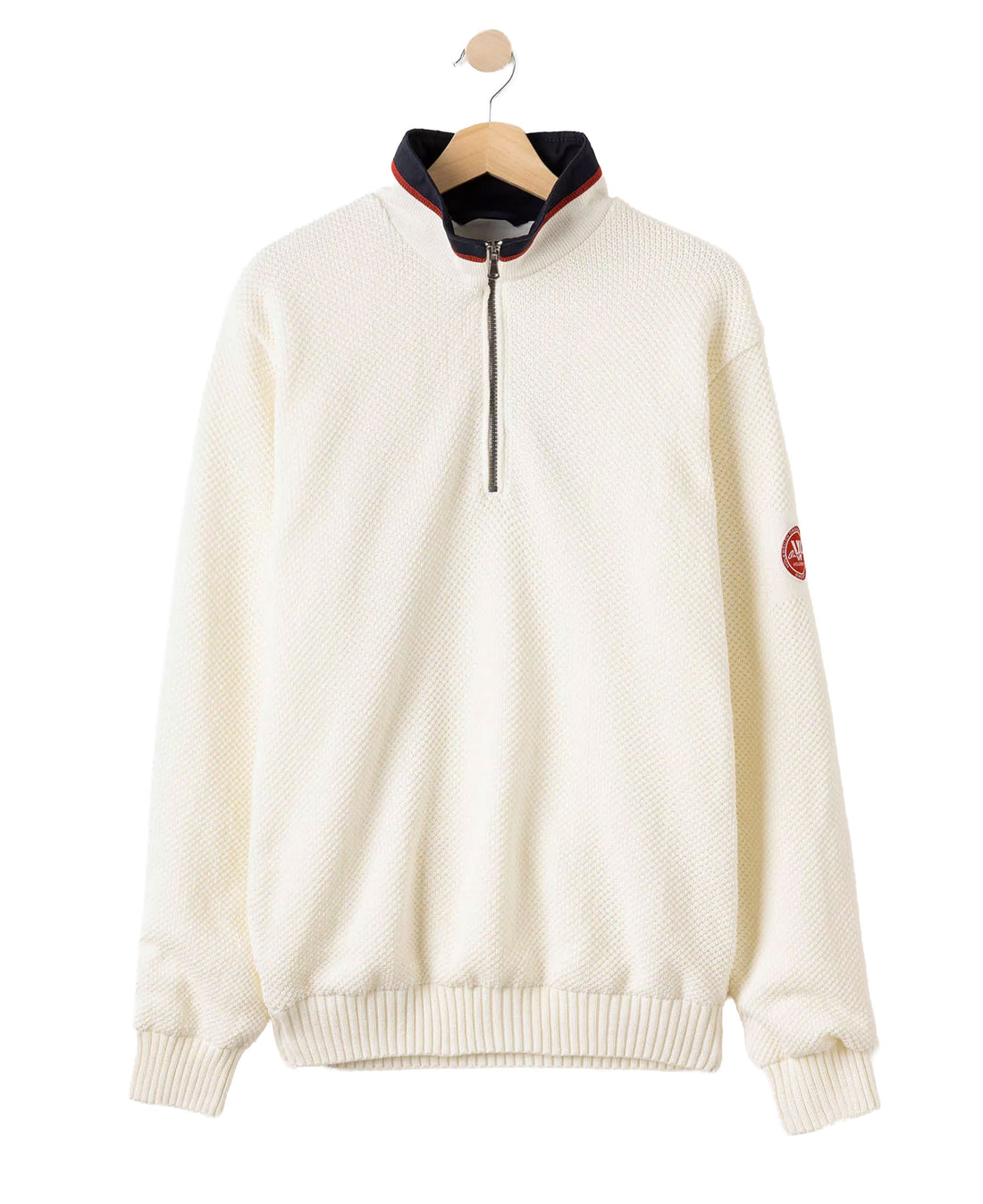 Classic Windproof Sweater - Off White