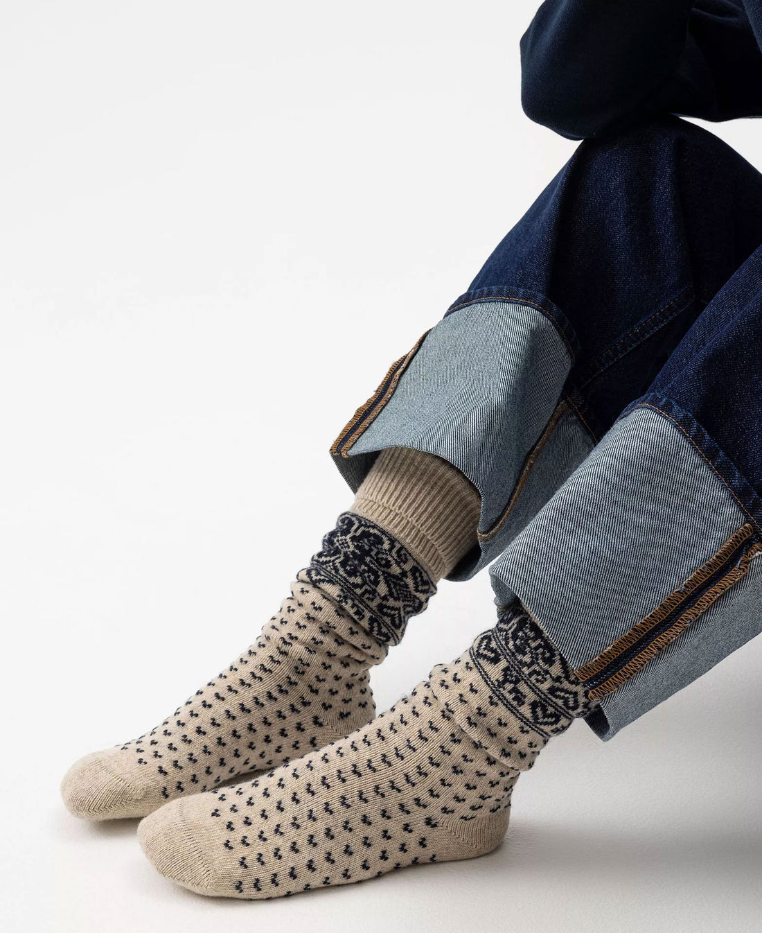 Sundborn Raggsocka - Oyster