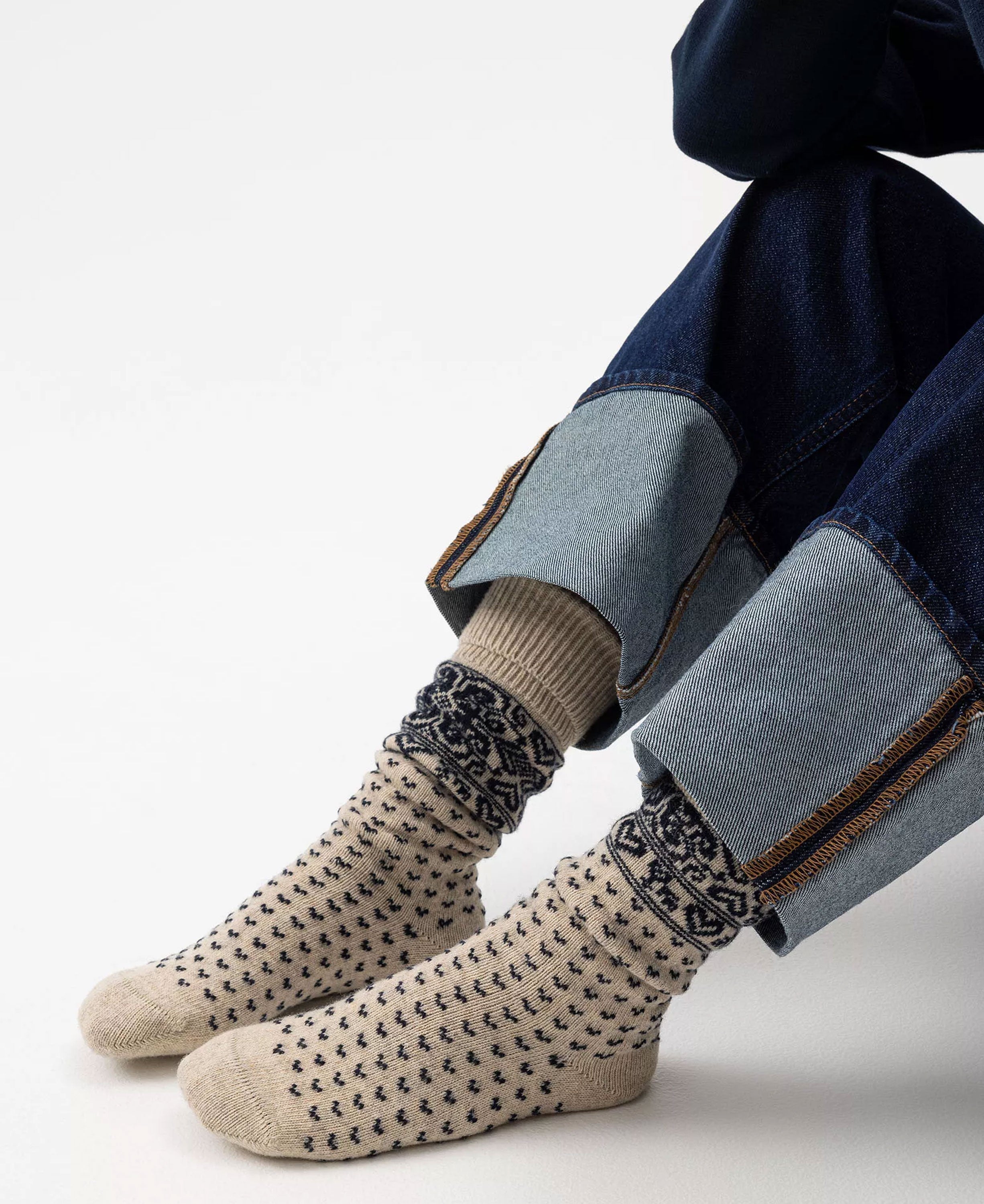 Sundborn Raggsocka - Oyster