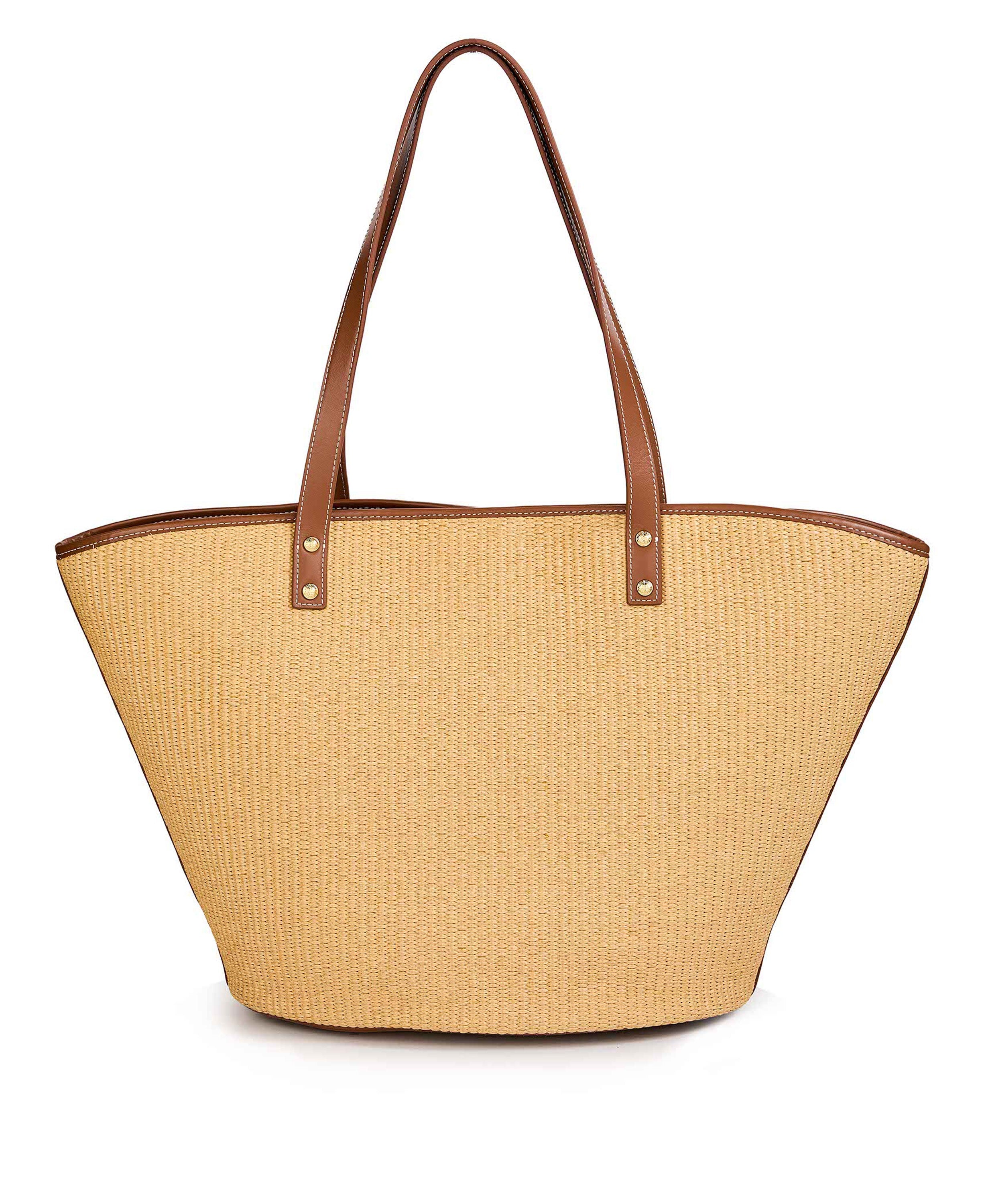 Amalfi Shopper Bag - Natural Tan