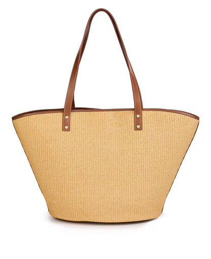 Amalfi Shopper Bag - Natural Tan