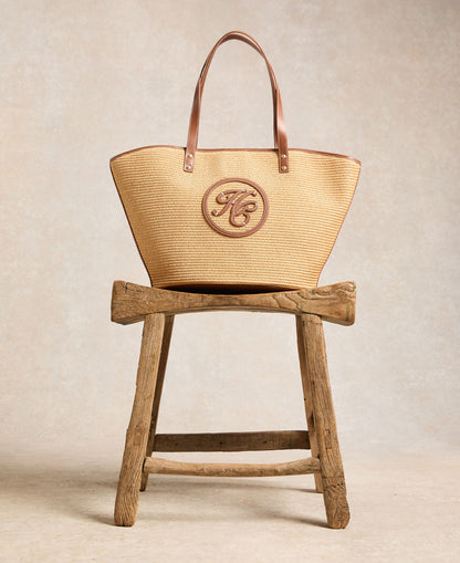 Amalfi Shopper Bag - Natural Tan