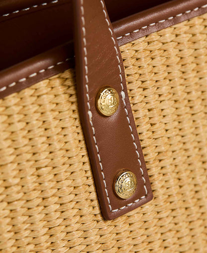 Amalfi Shopper Bag - Natural Tan