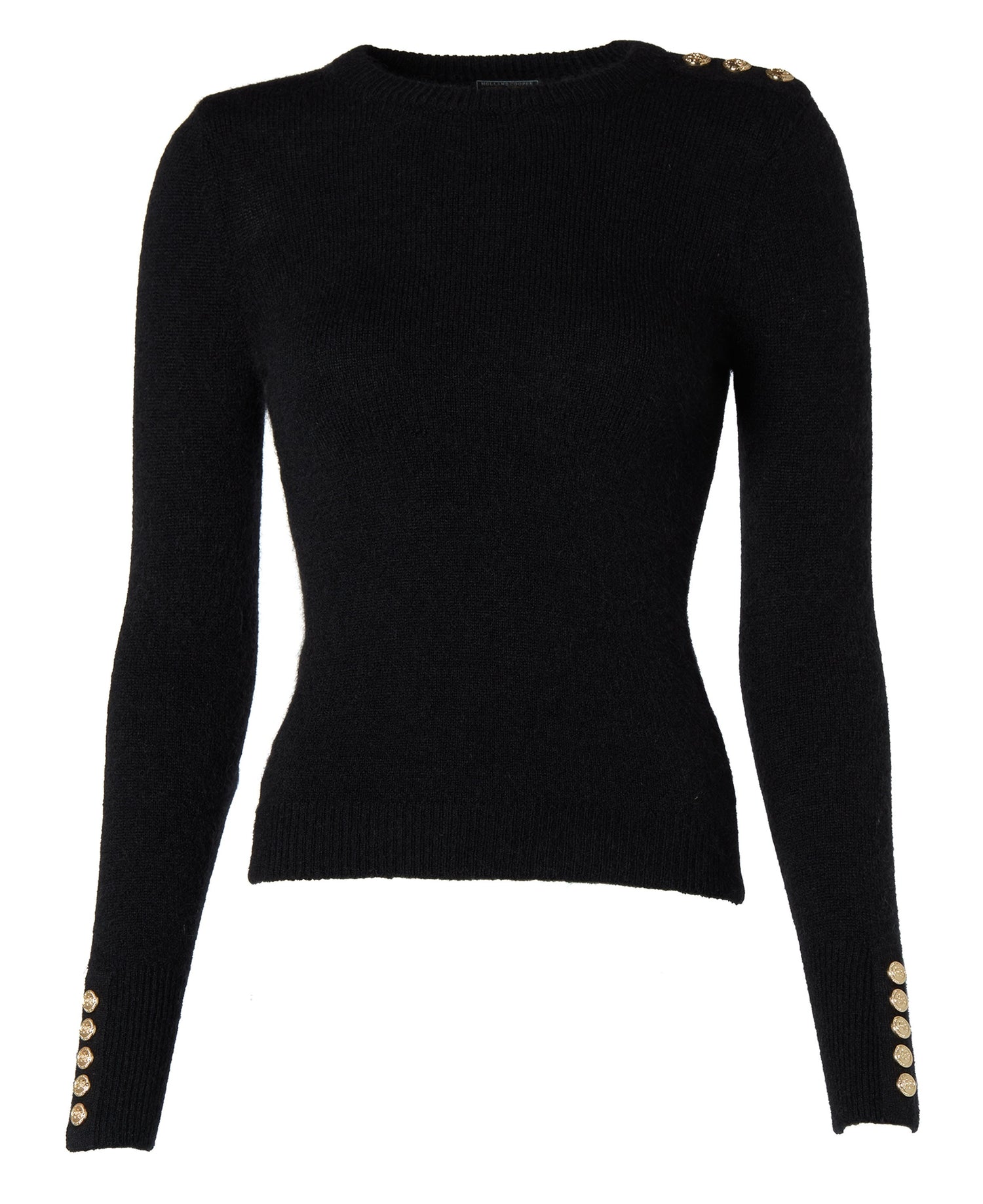 Amy Crew Neck Knit - Black