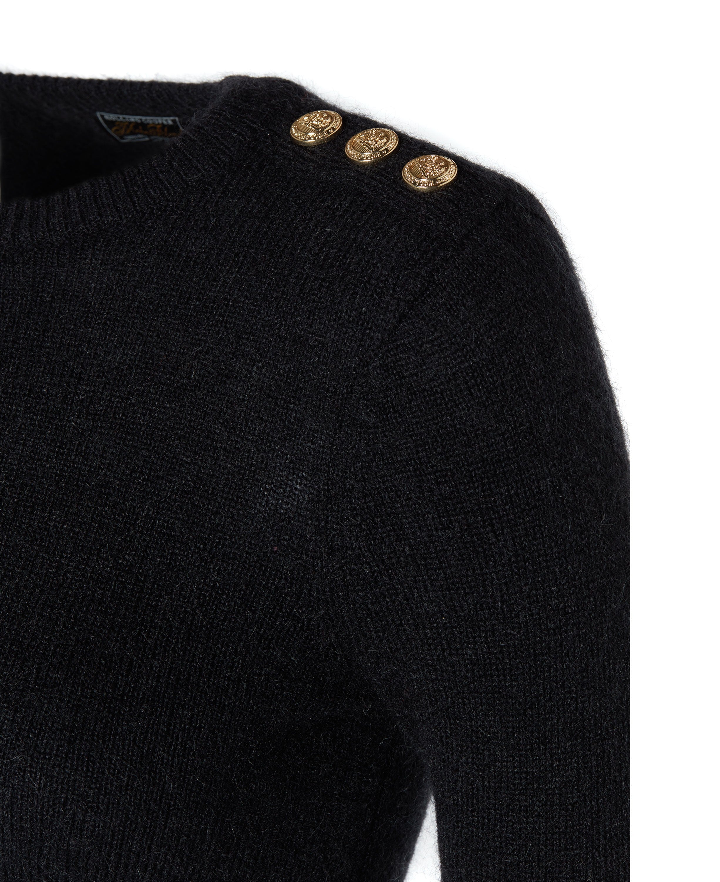 Amy Crew Neck Knit - Black