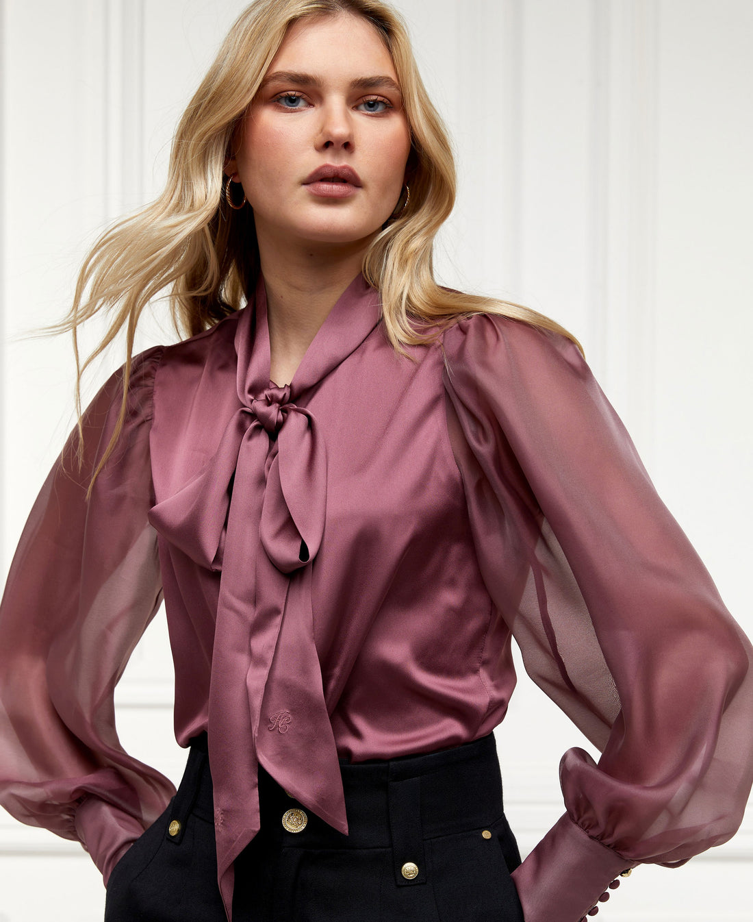 Ariella Blouse - Berry