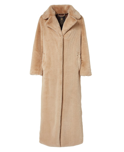 Asygarth Faux Fur Coat - Natural