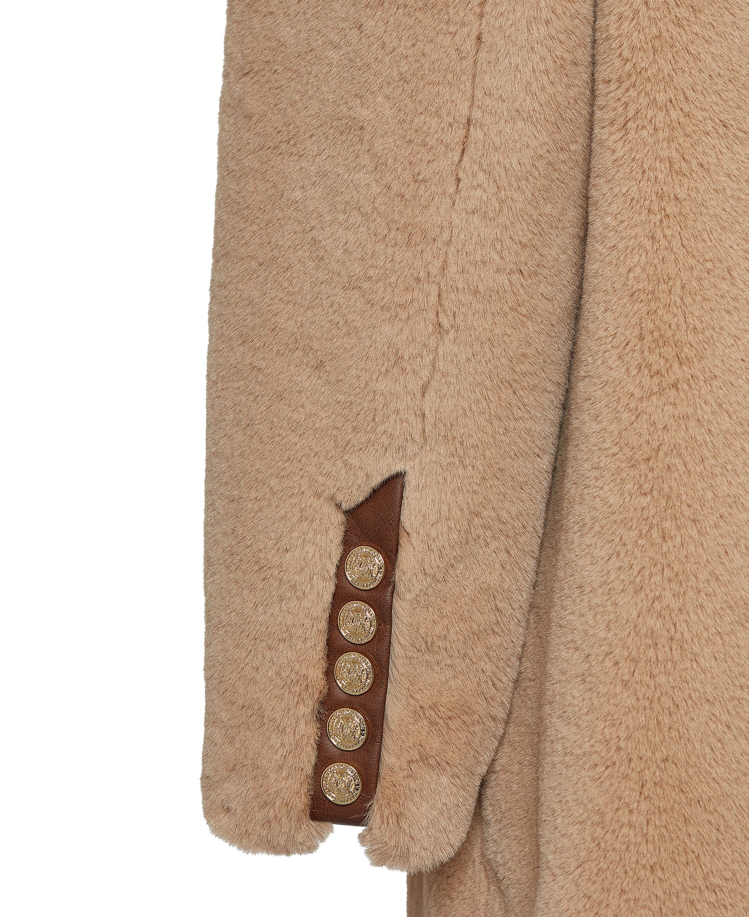 Asygarth Faux Fur Coat - Natural