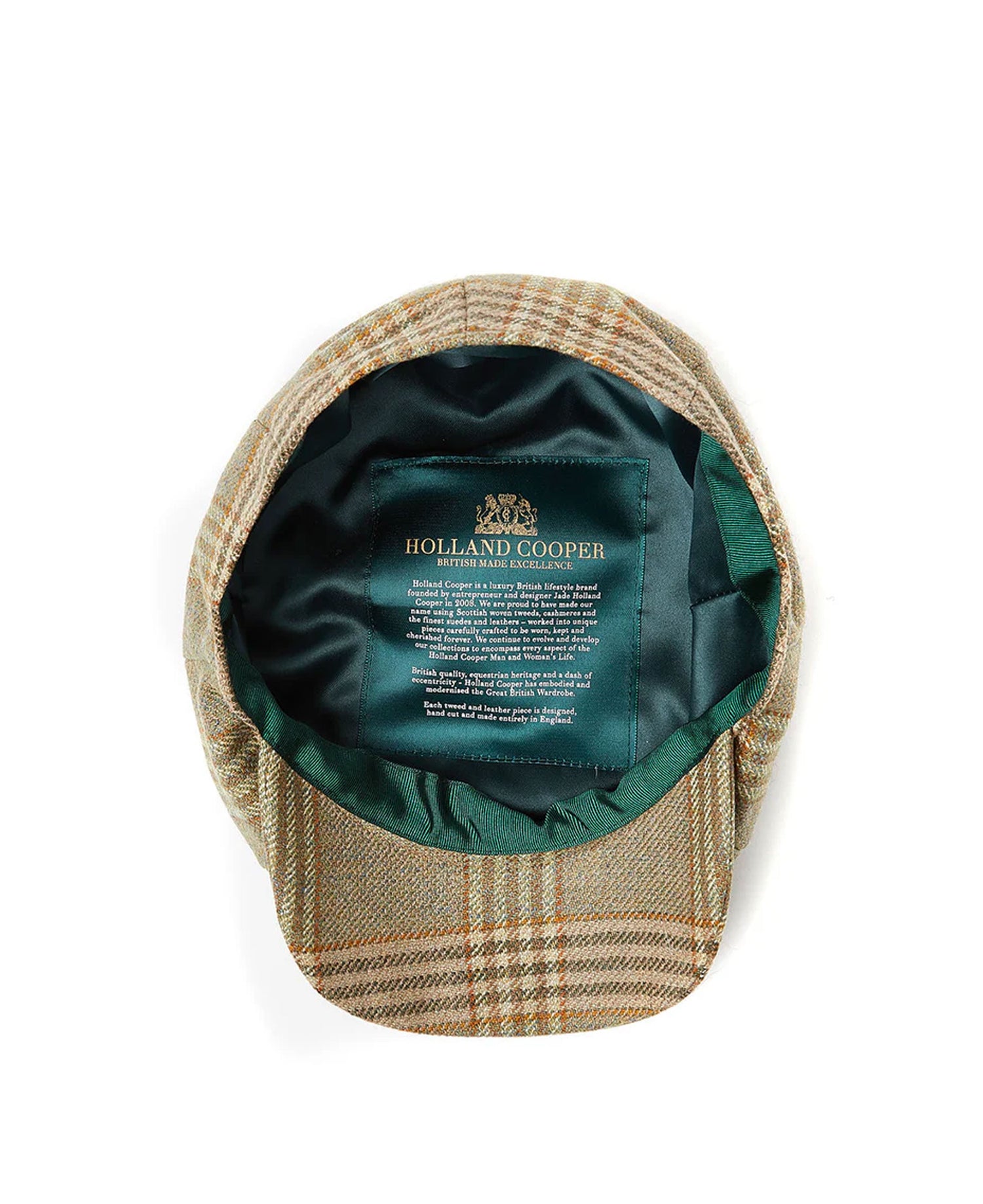 Baker Boy Tweed Cap - Leveret