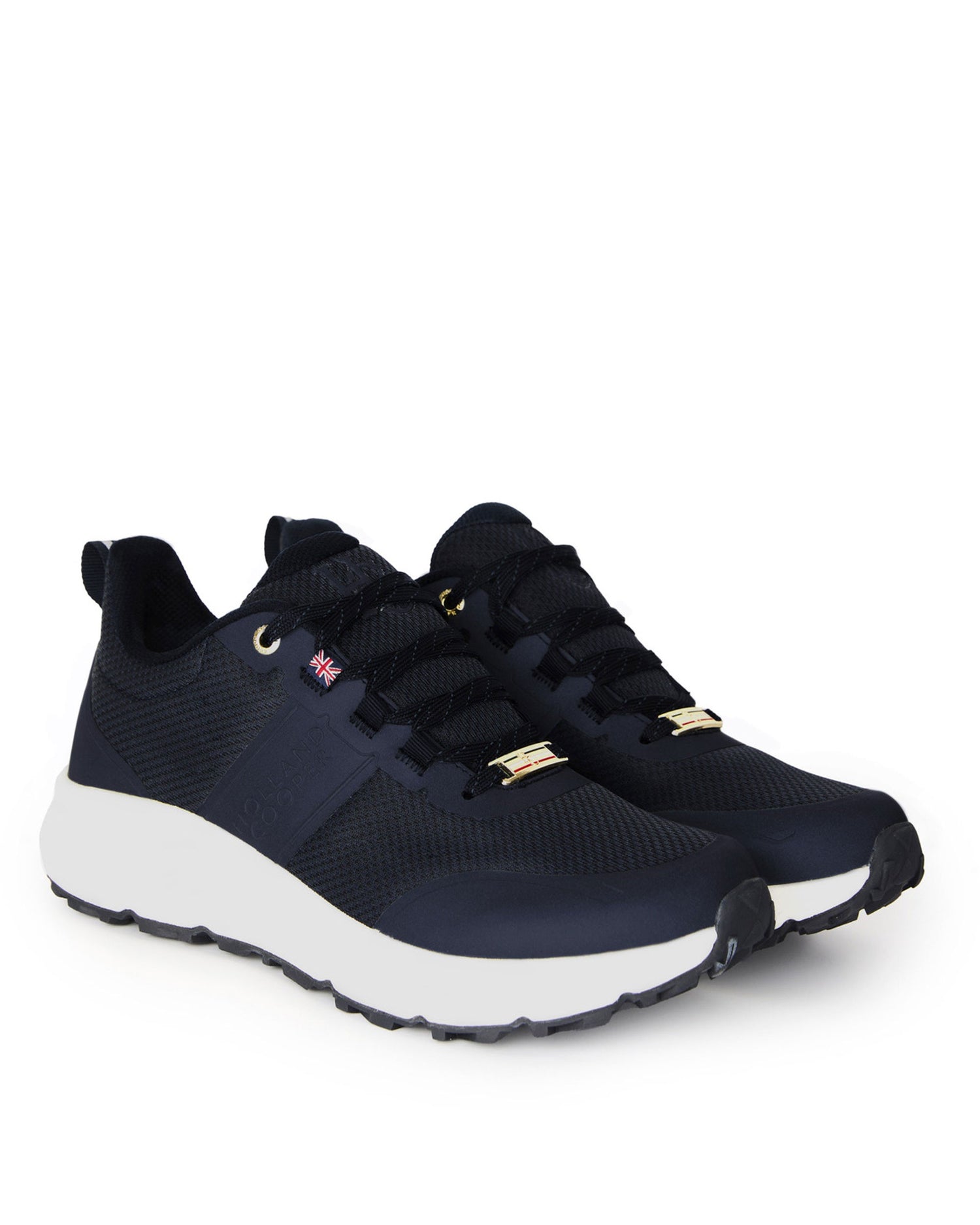 Burghley Waterproof Trainer - Ink Navy