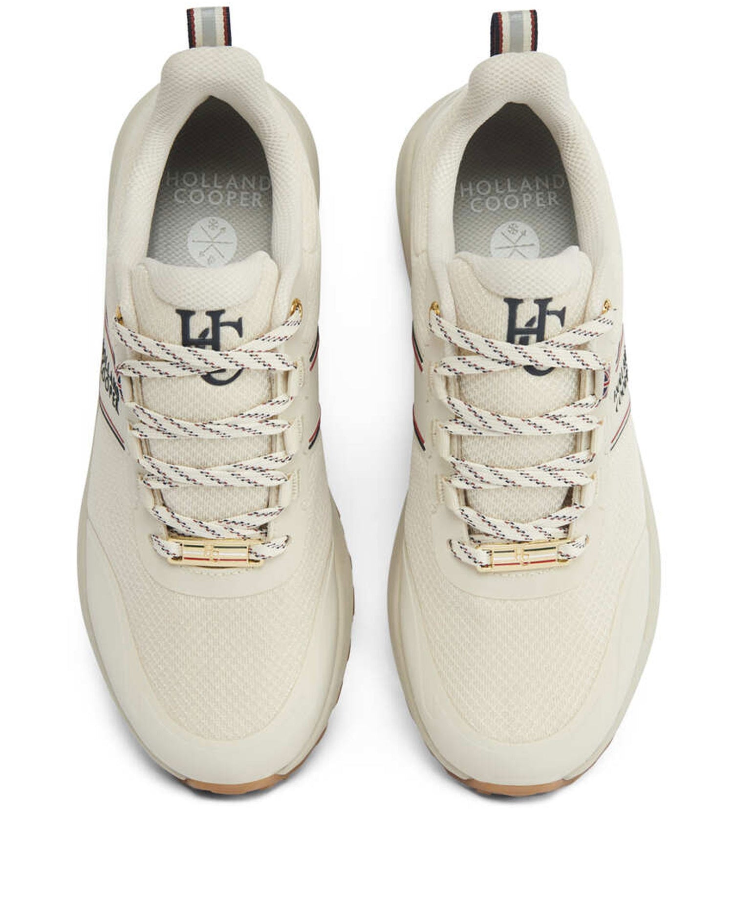 Burghley Waterproof Trainer - Ecru