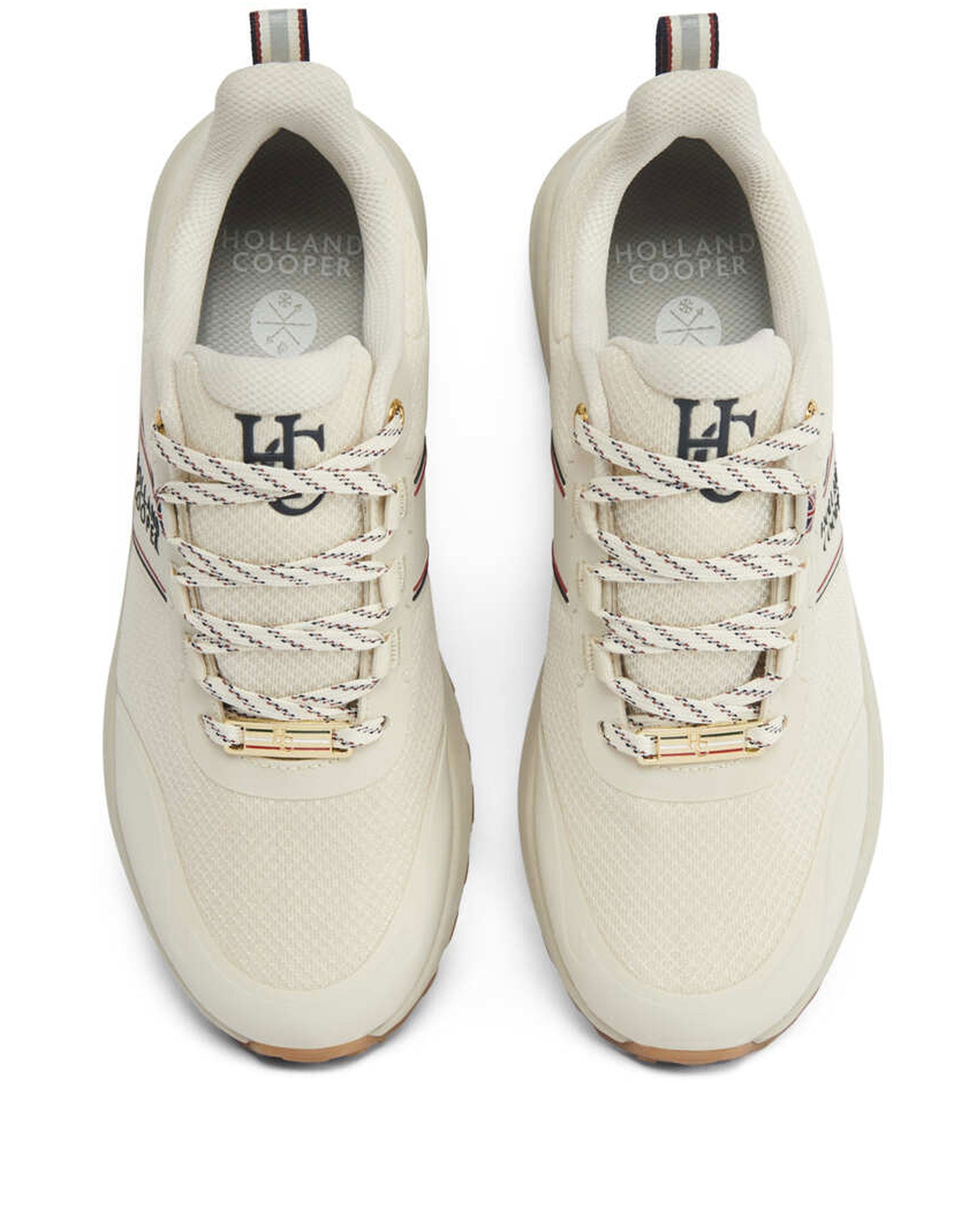 Burghley Waterproof Trainer - Ecru