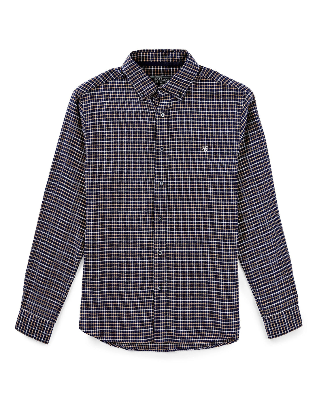 Classic Button Down Shirt - Cheltenham Navy Check
