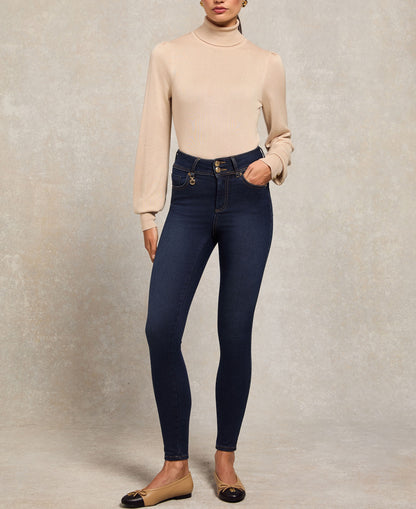 Contour Skinny Jean - Deep Indigo