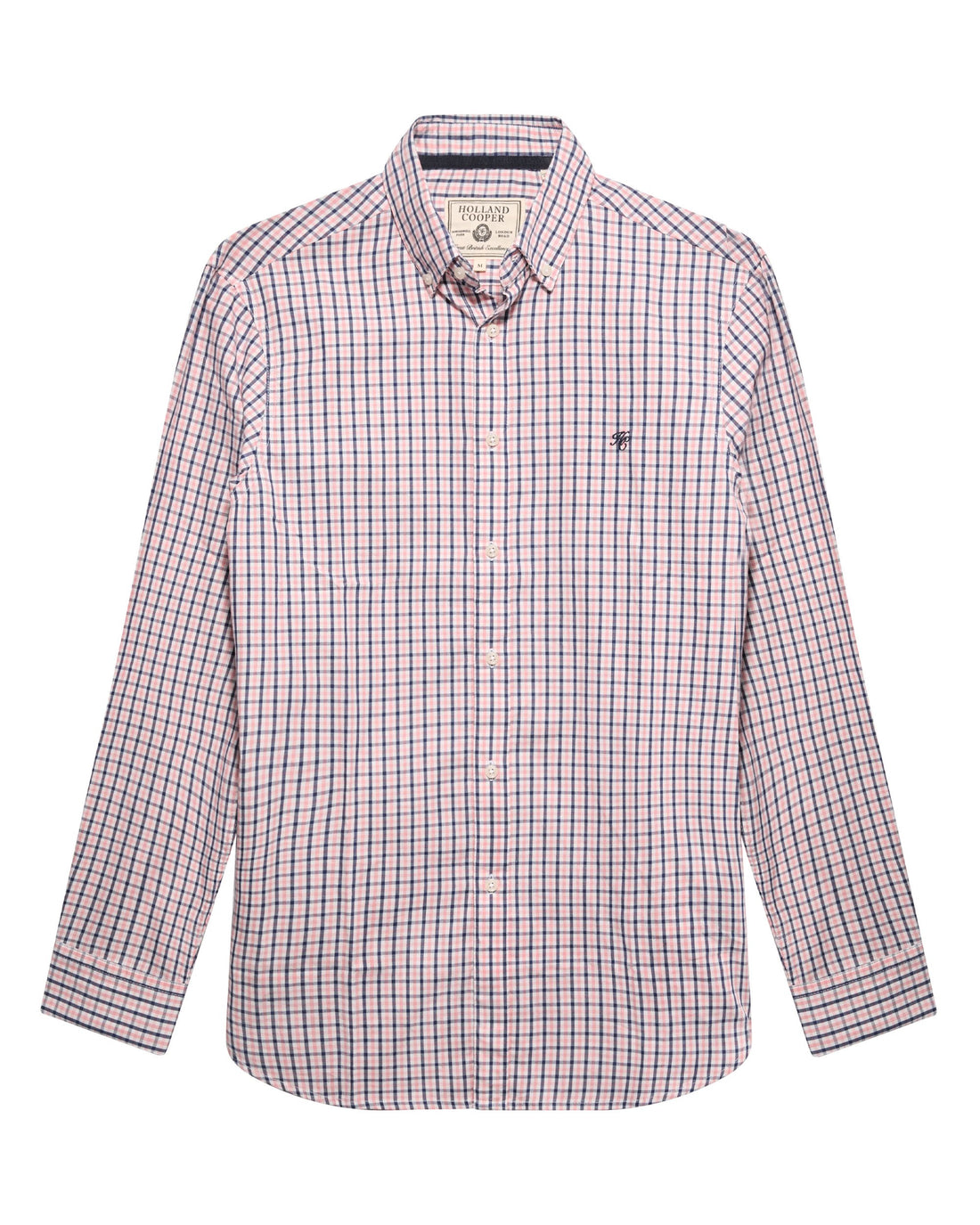 Classic Woven Button Down Shirt - Cotswold Pink Check