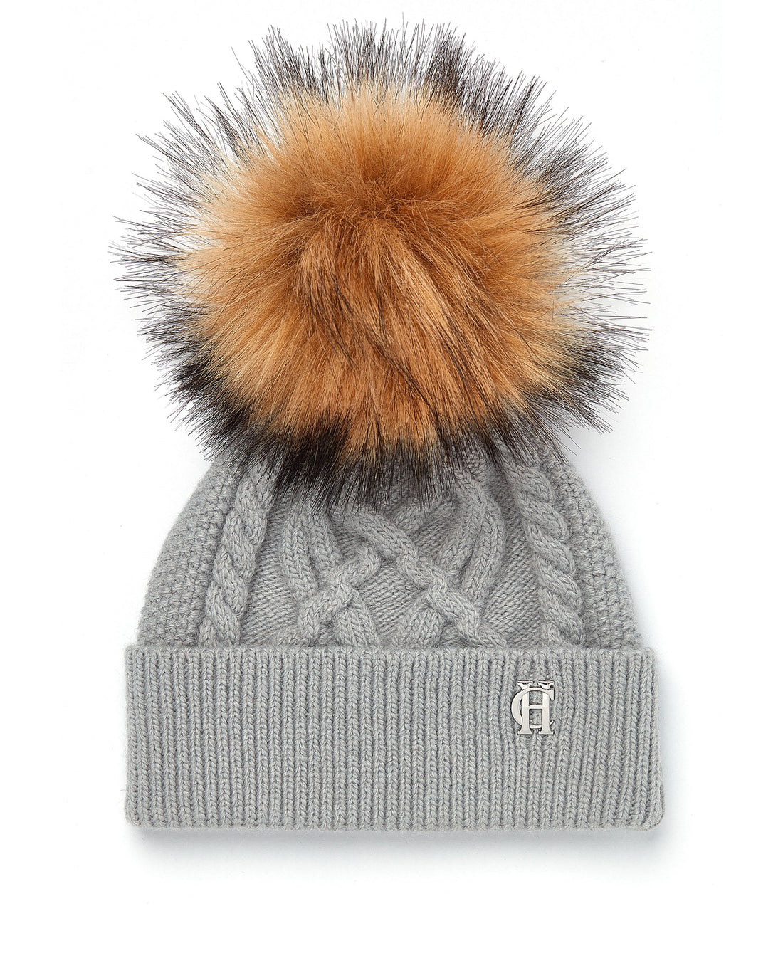 Cortina Bobble Hat - Soft Grey