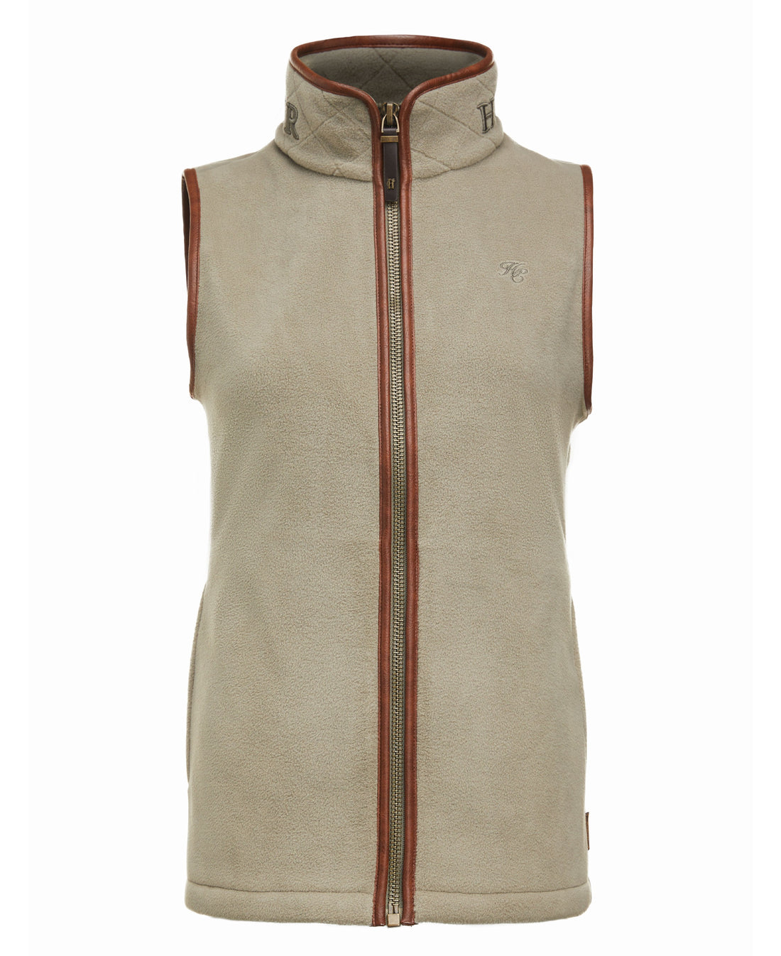 Country Fleece Gilet - Sage