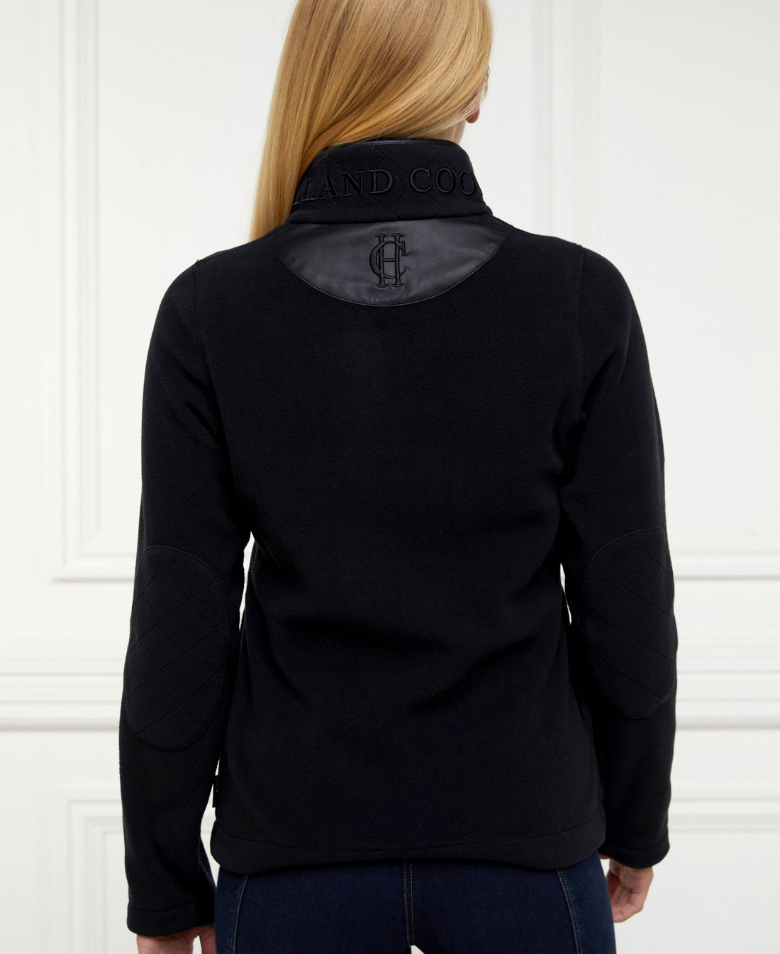 Country Fleece Half Zip - Black